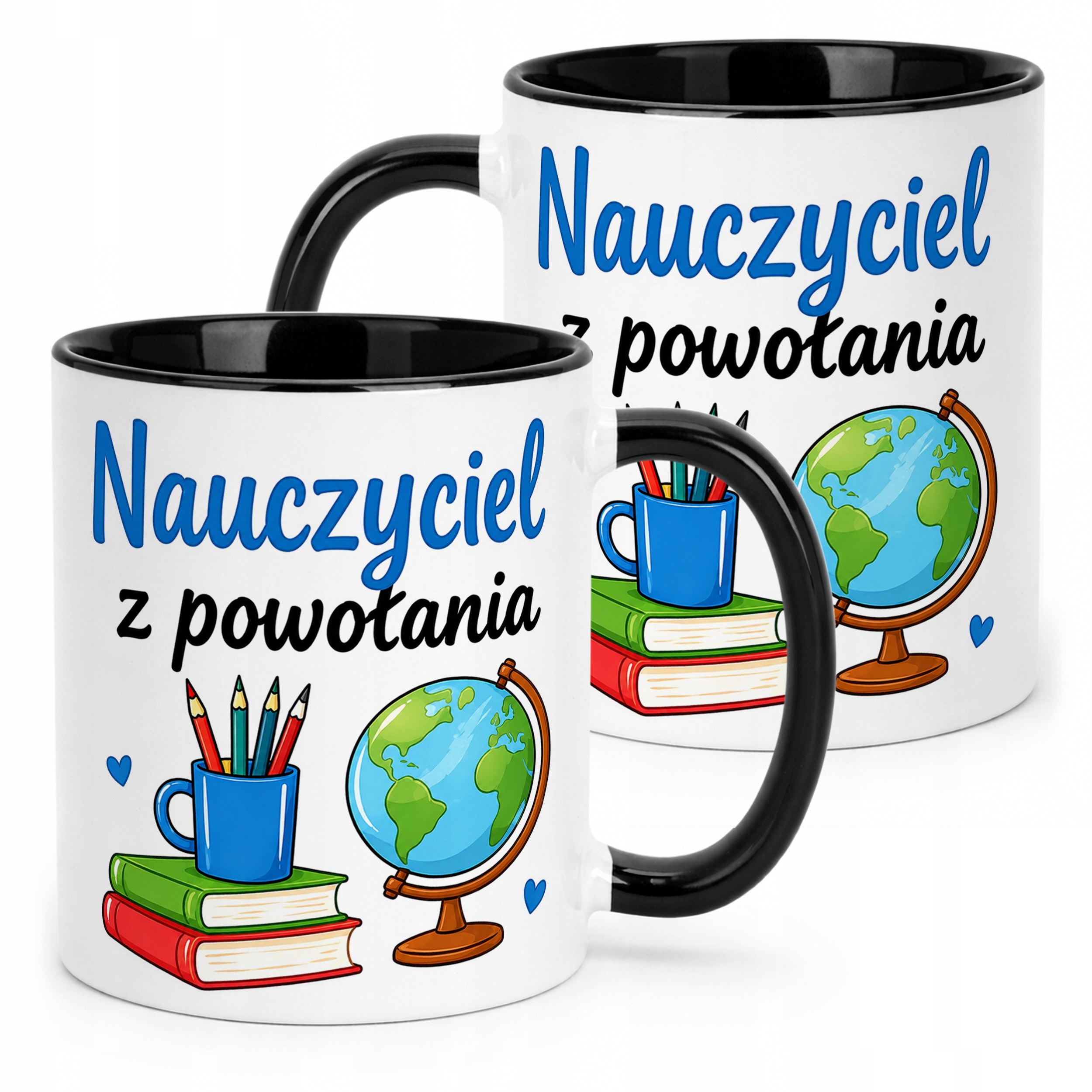 Kubek Czarny Dzień Nauczyciela Dla Nauczyciela Prezent Upominek