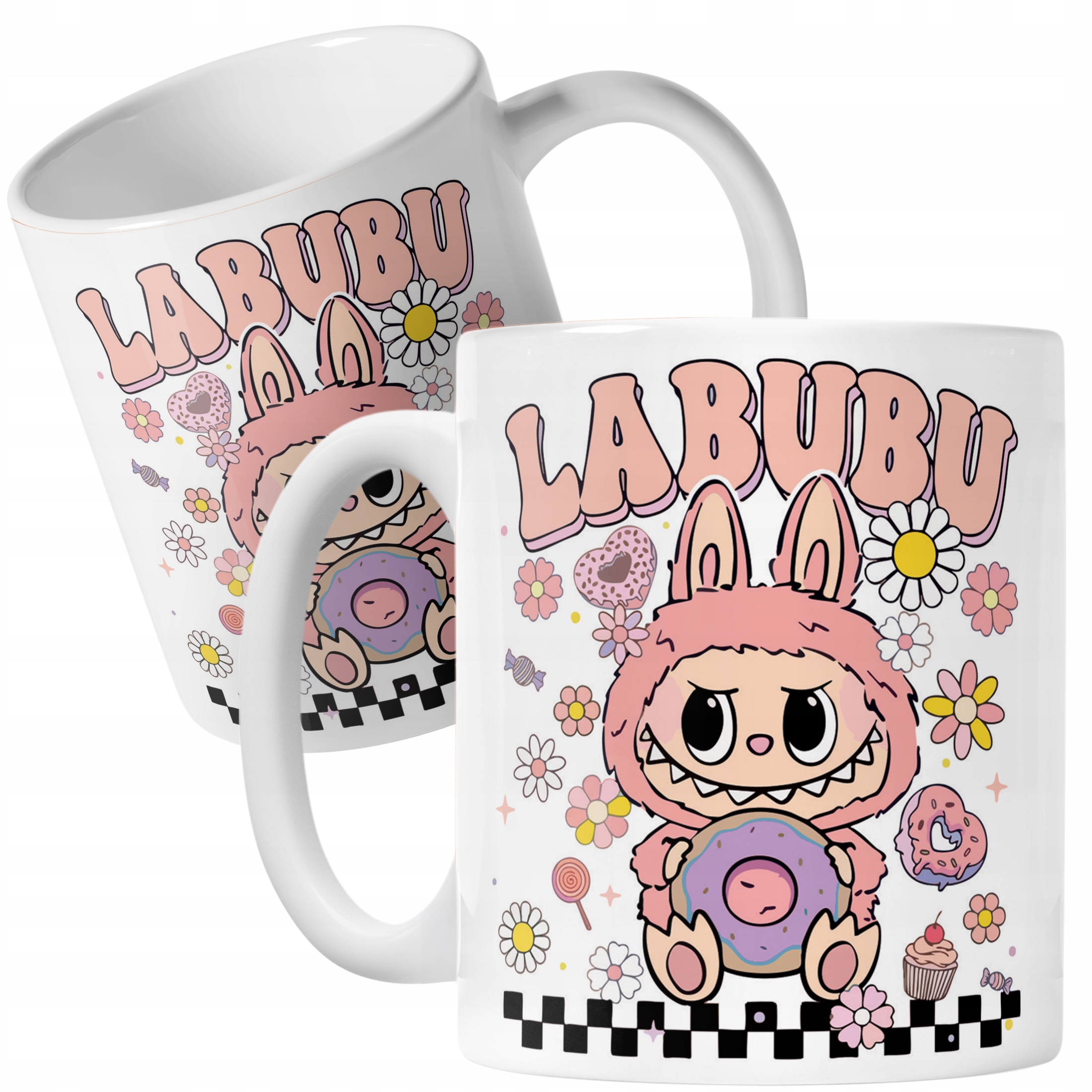 Kubek ceramiczny Labubu Dla Dzieci Prezent Urocze Potworki