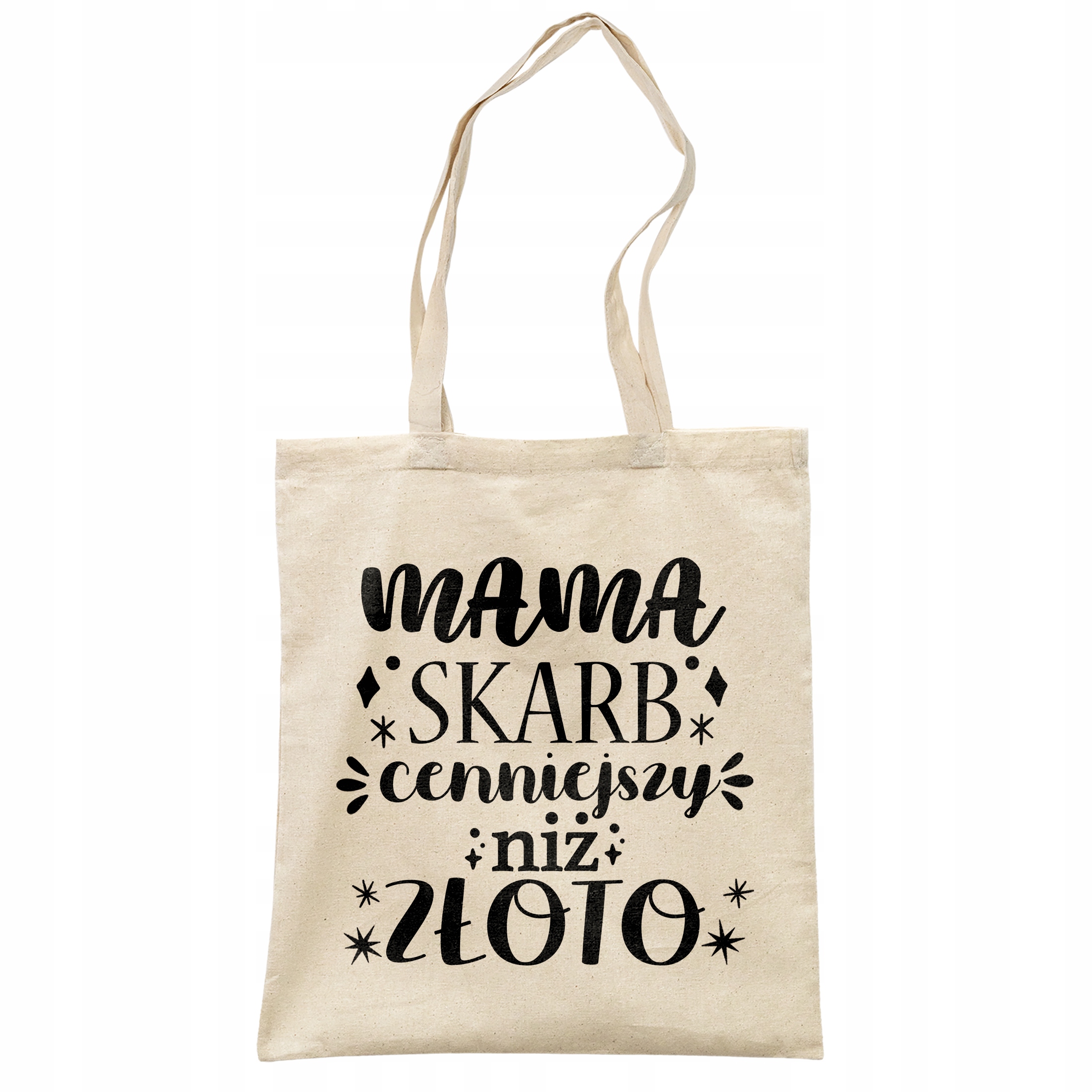 Torba bawełniana na zakupy Dzień Matki Dla Mamy Prezent Mama Skarb