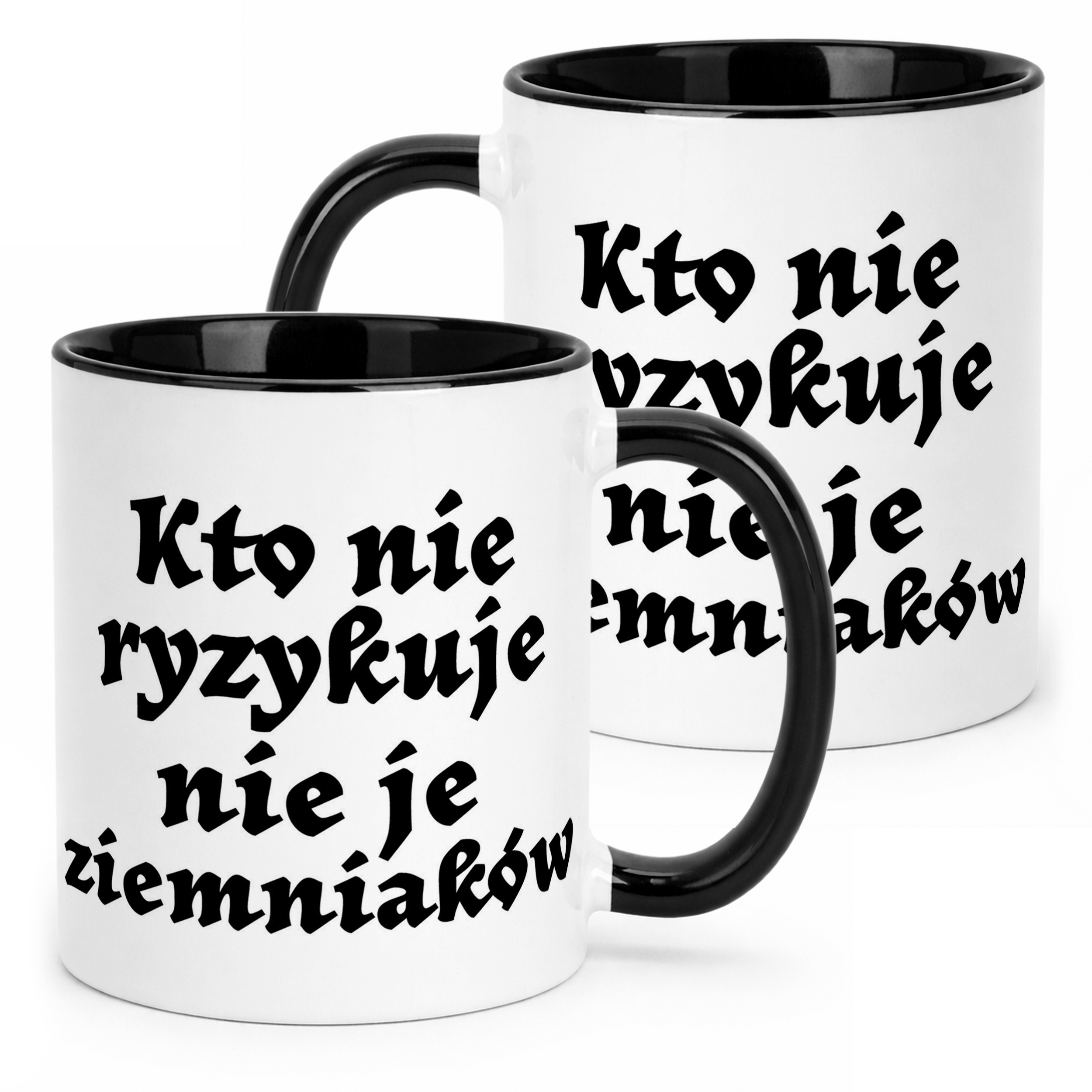 Kubek Czarny 1670 Kto Nie Ryzykuje Dla Fanów Serialu Prezent