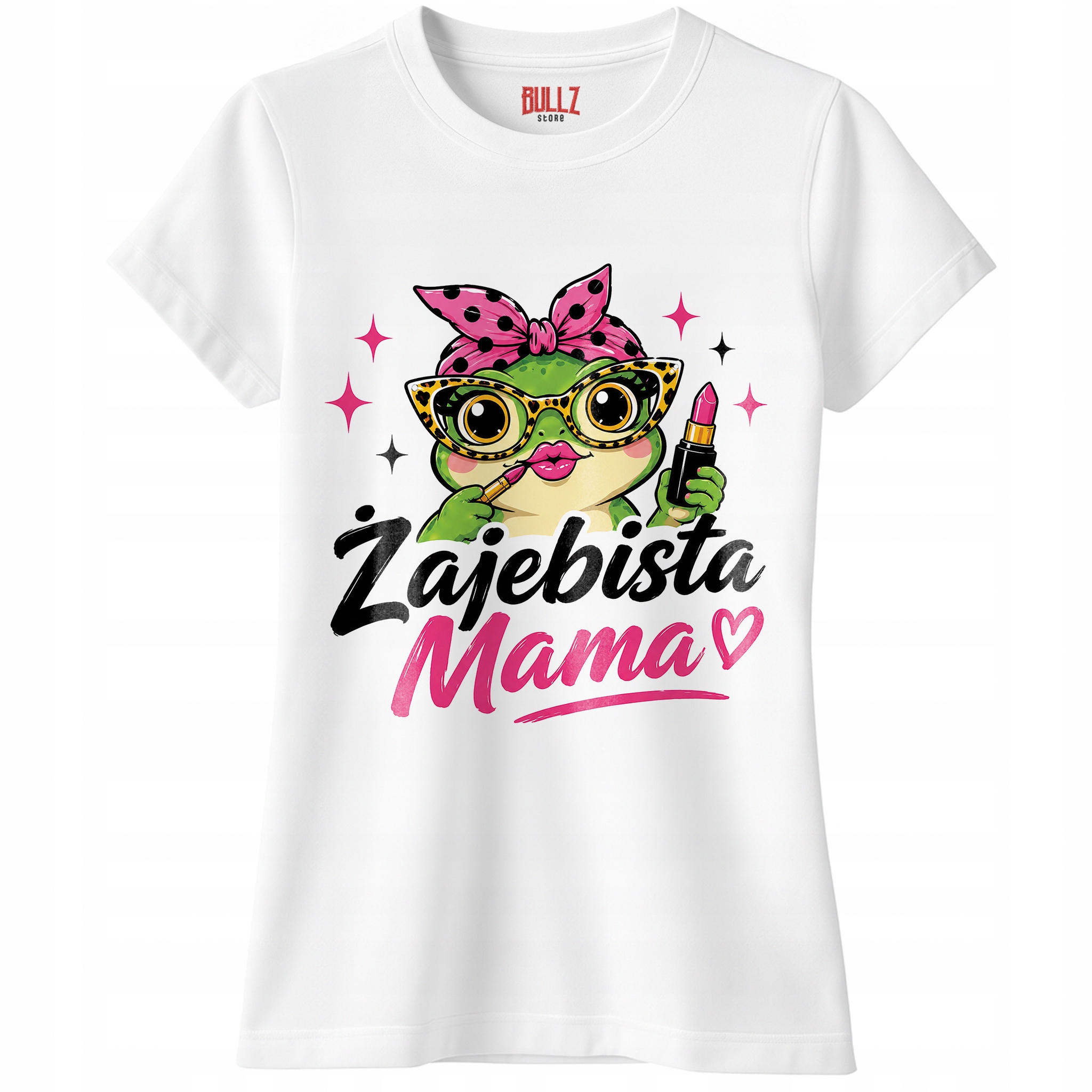 Koszulka biała damska Dzień Matki Dla Mamy Prezent Upominek r. S