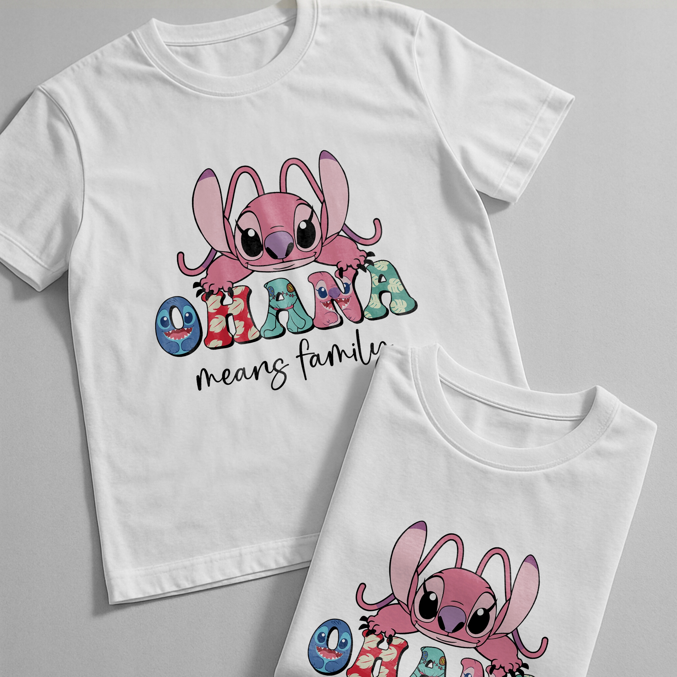 Koszulka biała dziecięca Stitch Lilo i Stich Dla Fanów