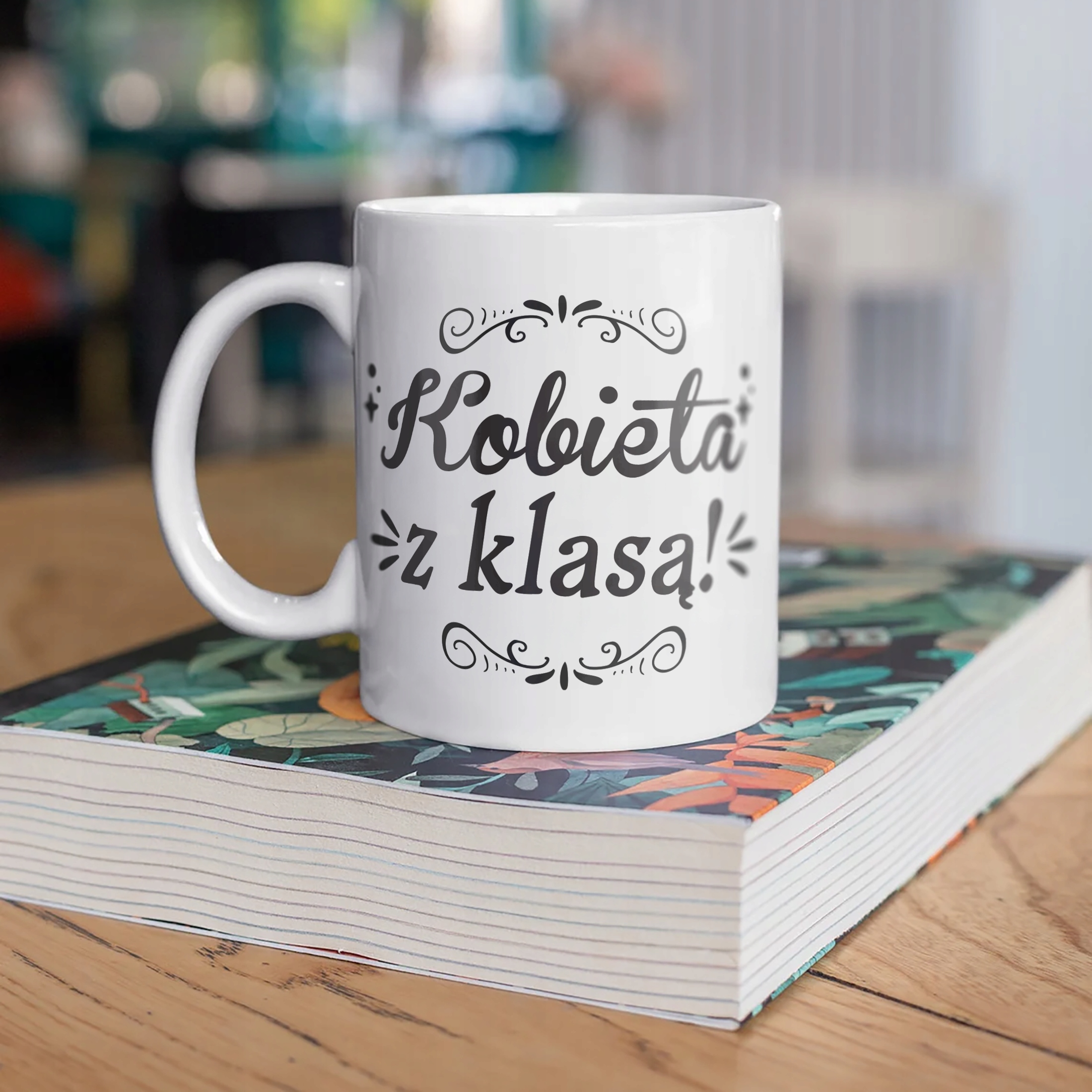 Zestaw Kubek + Torba Dzień Kobiet Prezent Upominek Kobieta z Klasą