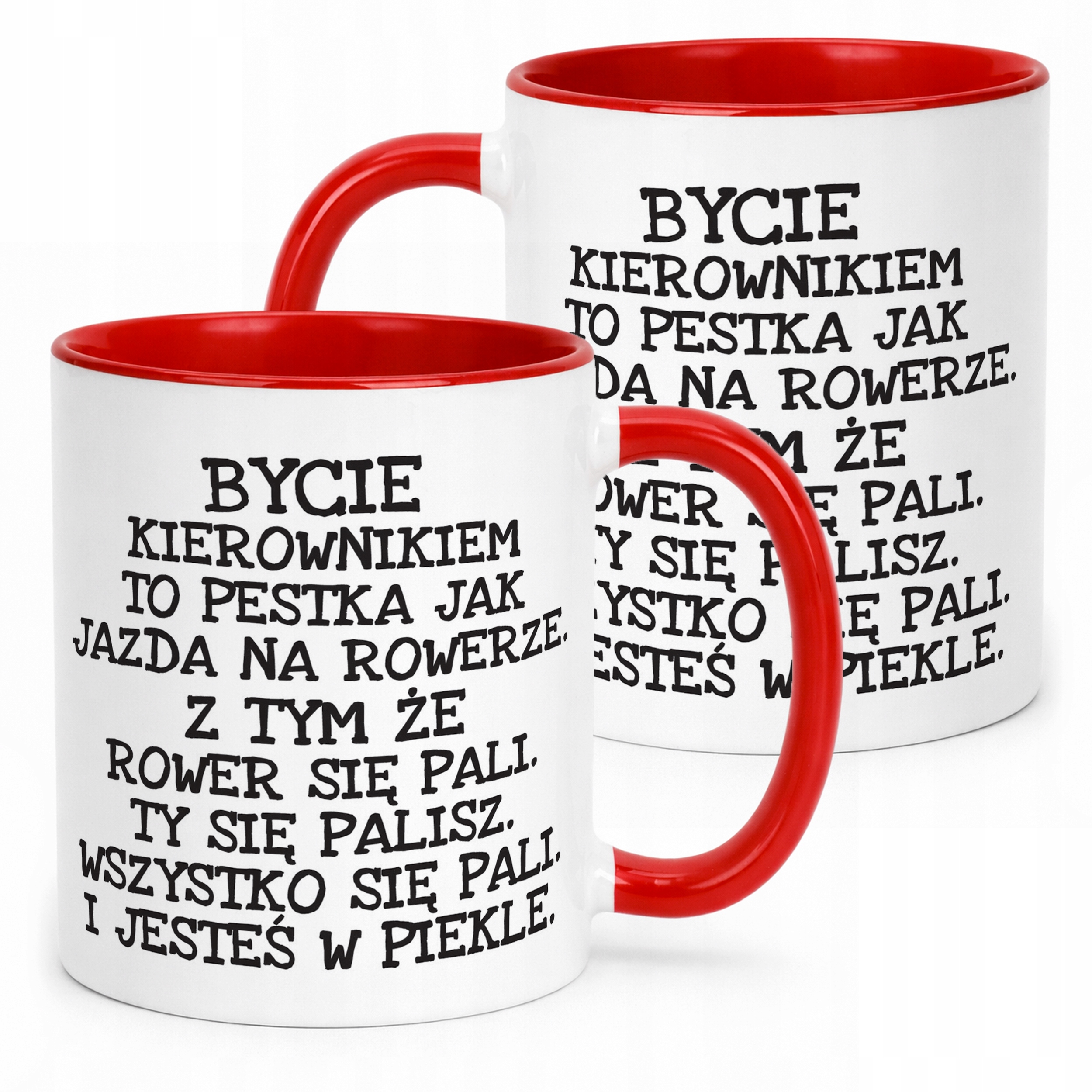 Kubek ceramiczny Bycie Kierownikiem Dla Kierownika Zabawy Prezent