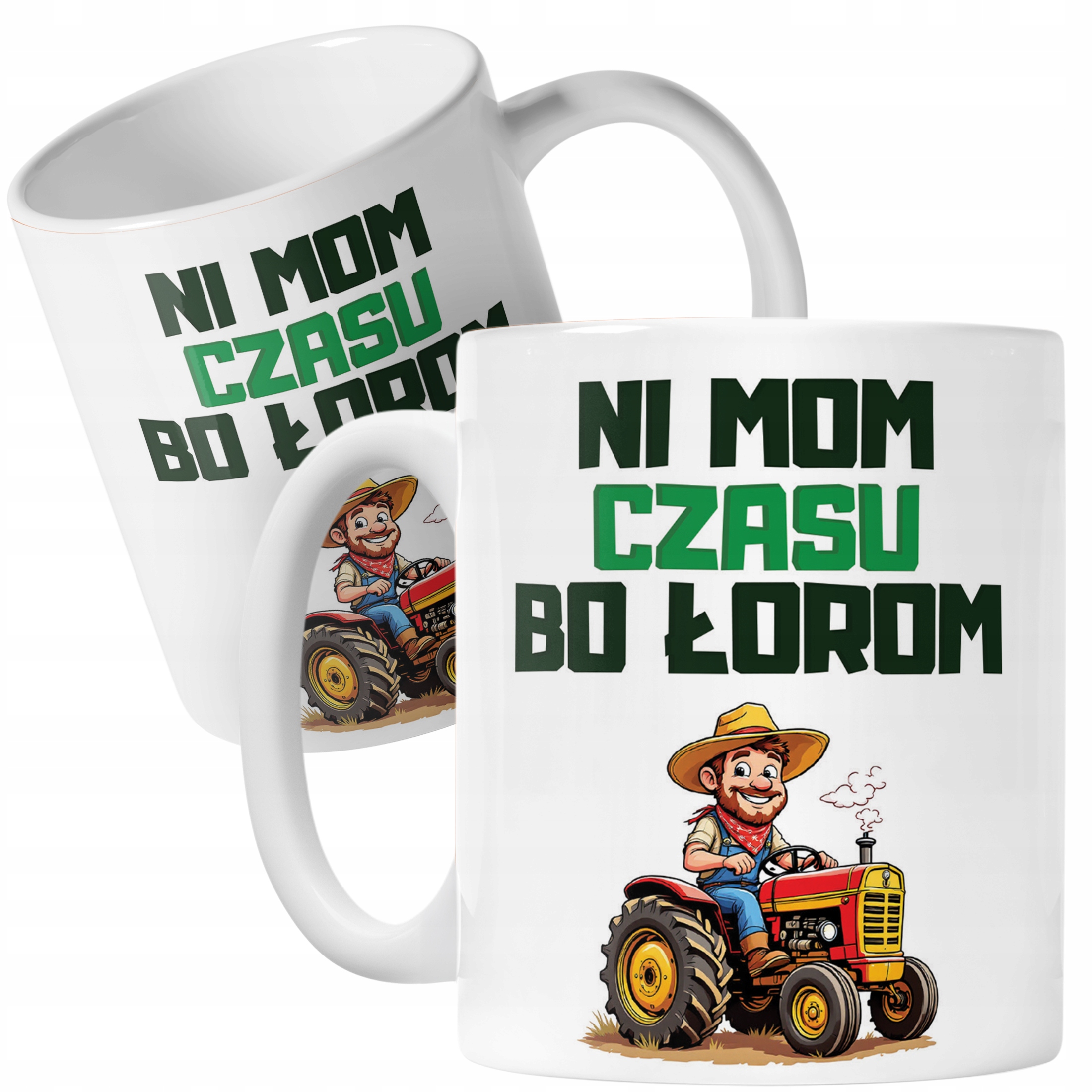 Kubek ceramiczny Rolnik Dla Rolnika Traktor Zabawny Prezent Upominek