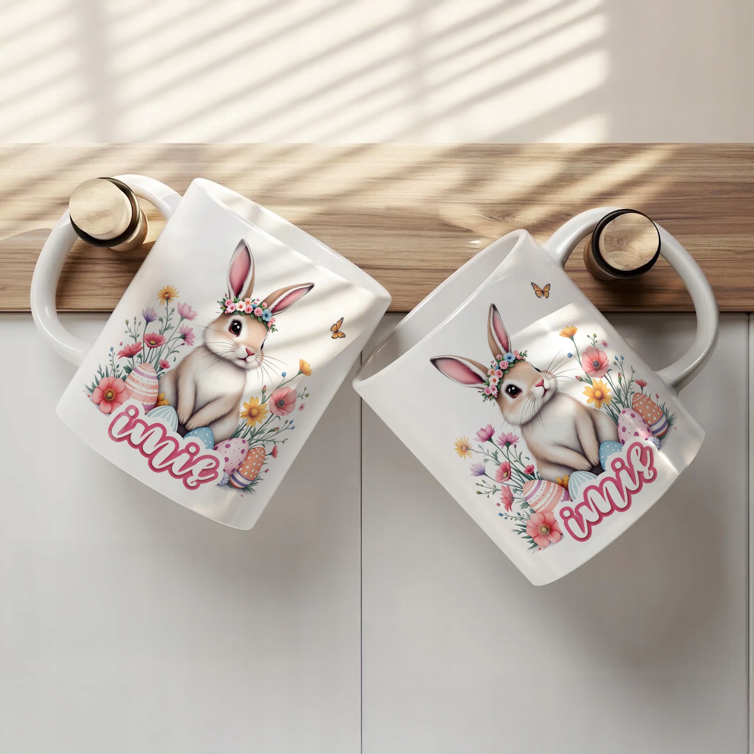 Kubek ceramiczny Wielkanocny Personalizowany Z okazji Świąt Wielkanocnych