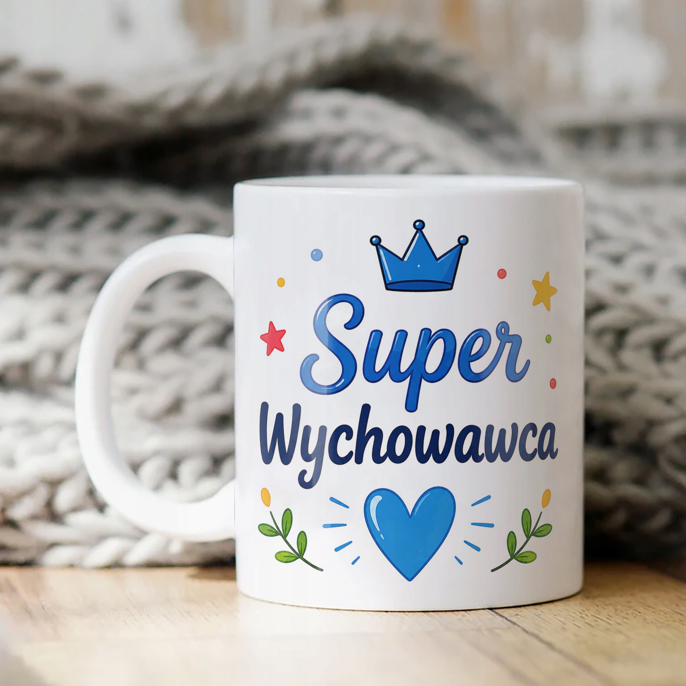 Kubek Dzień Nauczyciela Zakończenie Roku Dla Wychowawcy Prezent Upominek