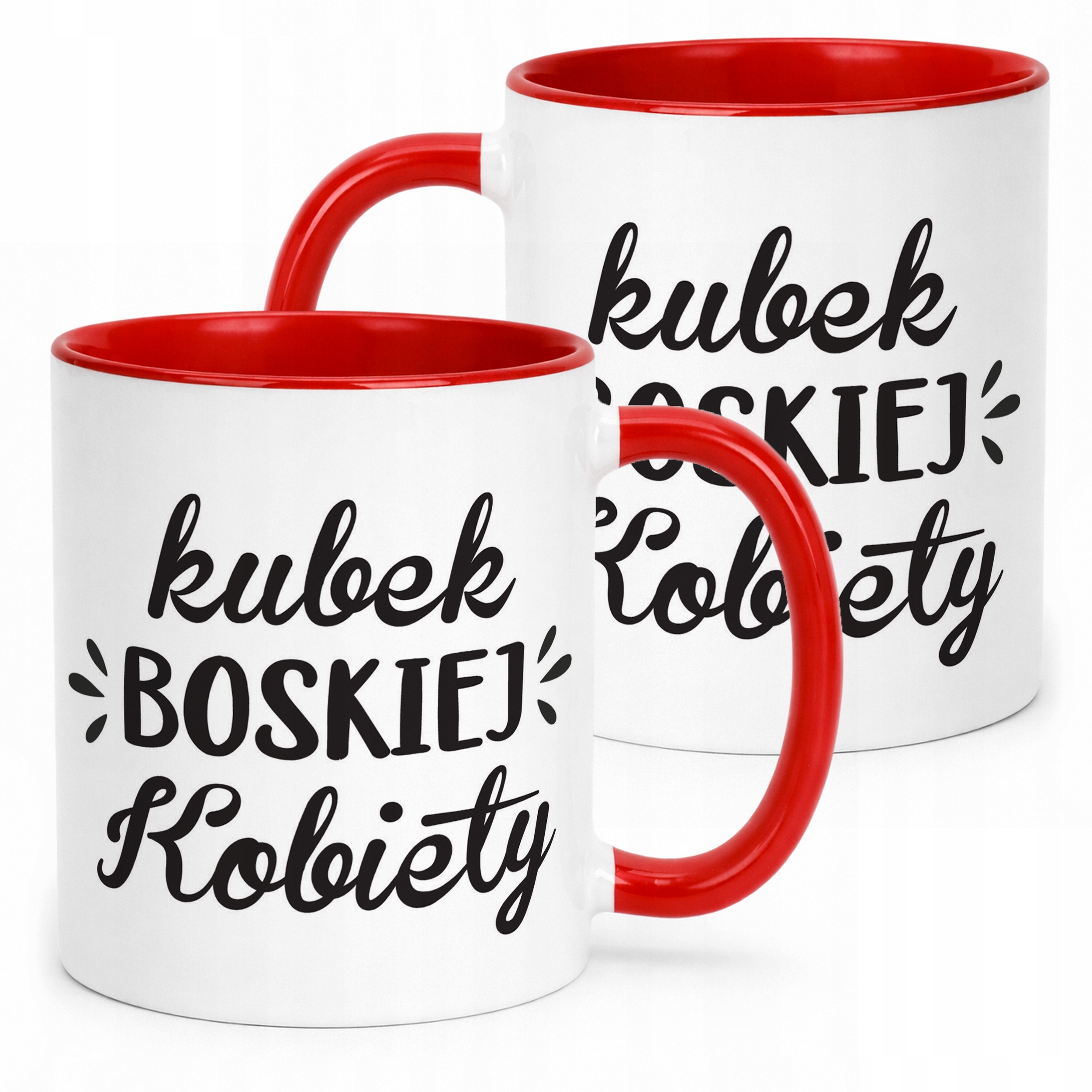 Kubek Czerwony Dzień Kobiet Dla Kobiety Dziewczyny Prezent Upominek