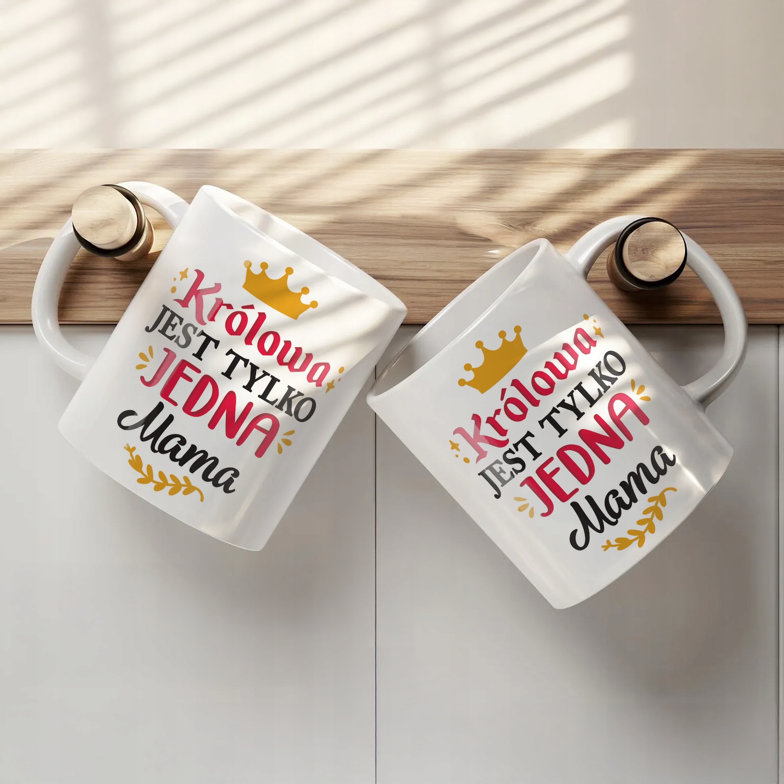 Kubek ceramiczny Dzień Matki Dla Mamy Prezent Królowa Jest Tylko Jedna