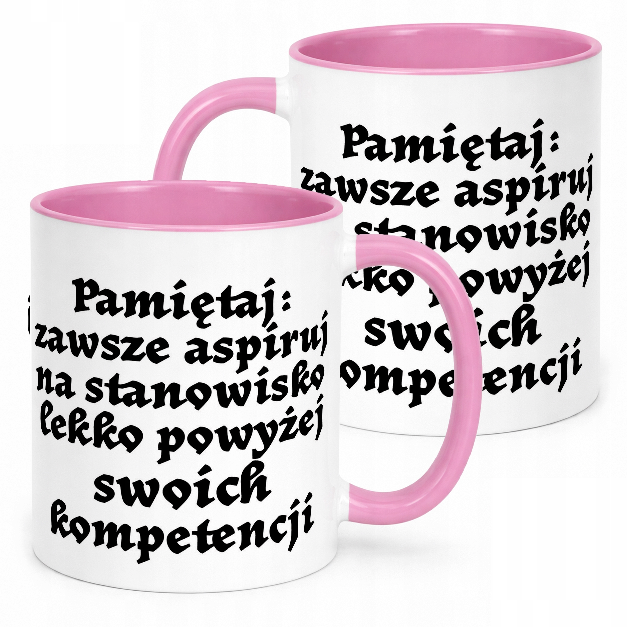 Kubek Różowy 1670 Zawsze Aspiruj Dla Fanów Serialu Prezent