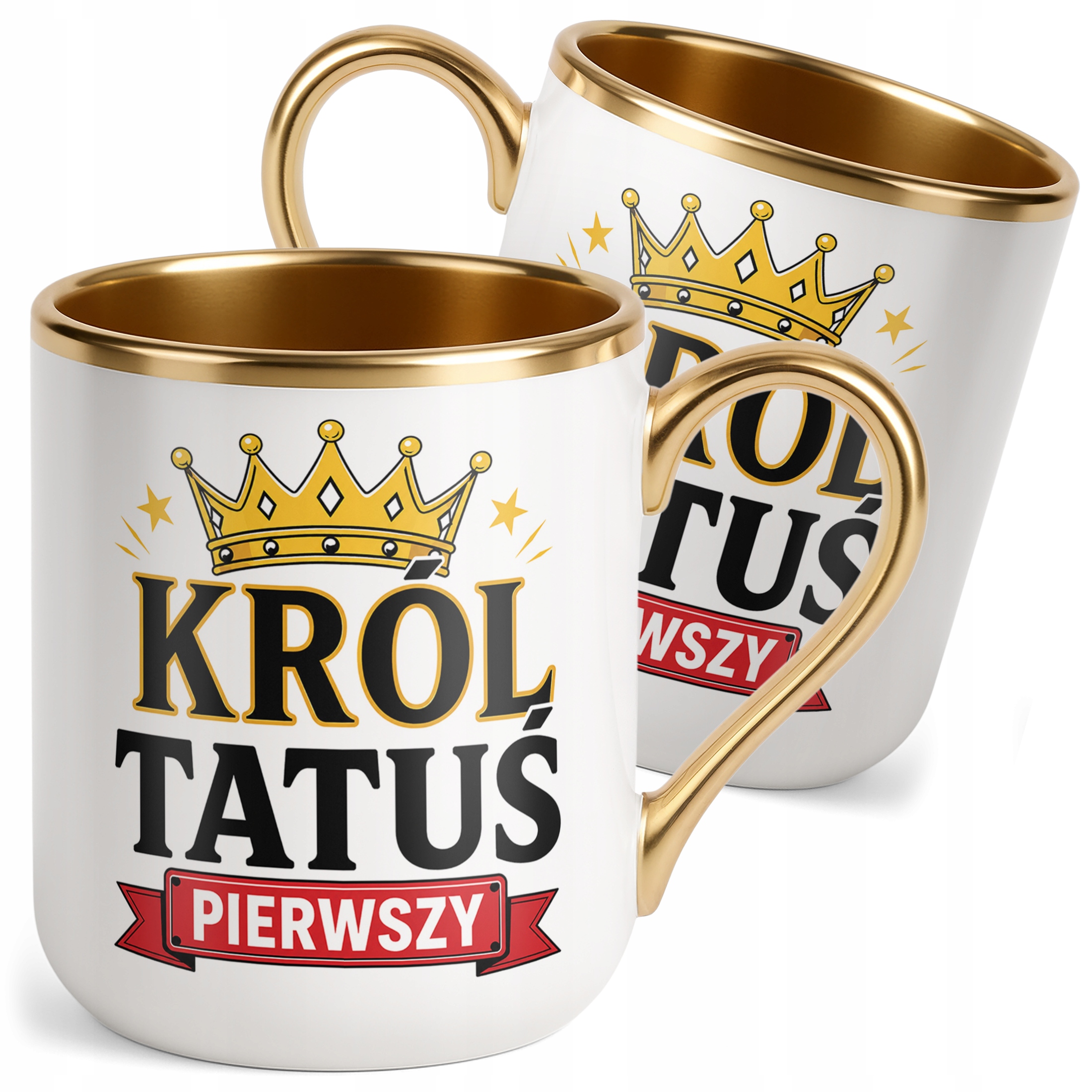 Kubek Premium Złoty pomysł na prezent dla taty na Dzień Ojca