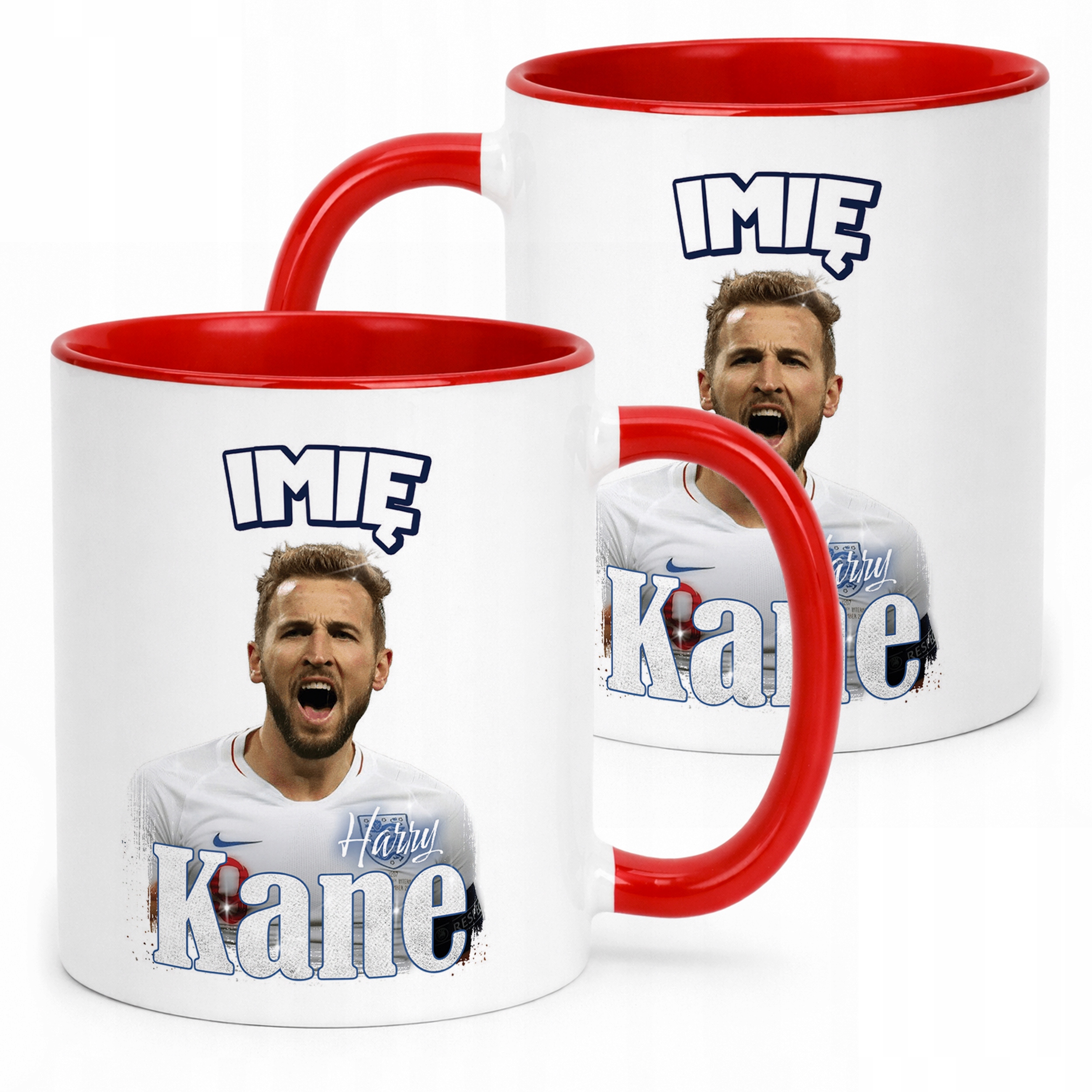 Kubek Czerwony Personalizowany Harry Kane Bayern Monachium Prezent