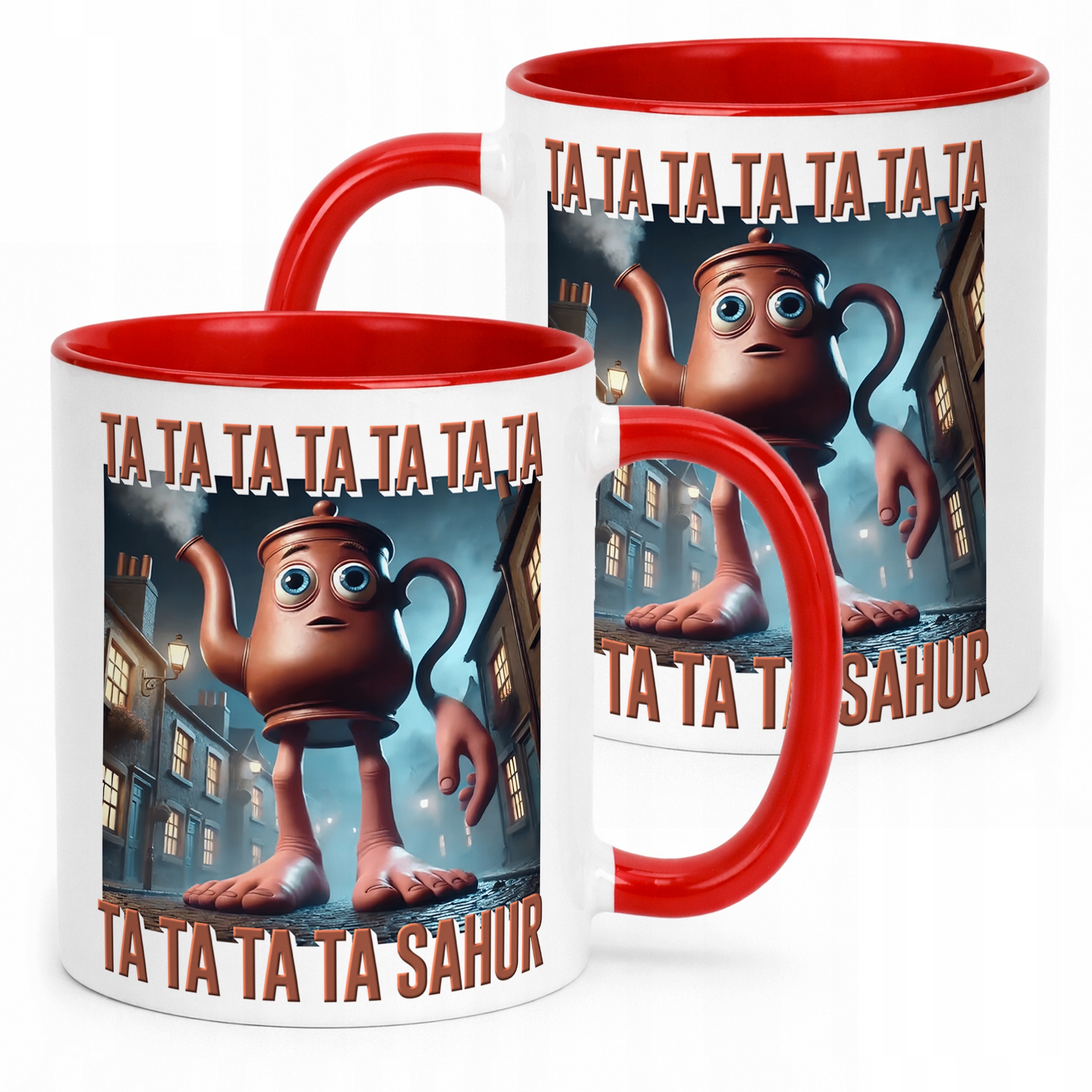 Kubek ceramiczny Tata Tata Sahur viral tiktok brainrot mem