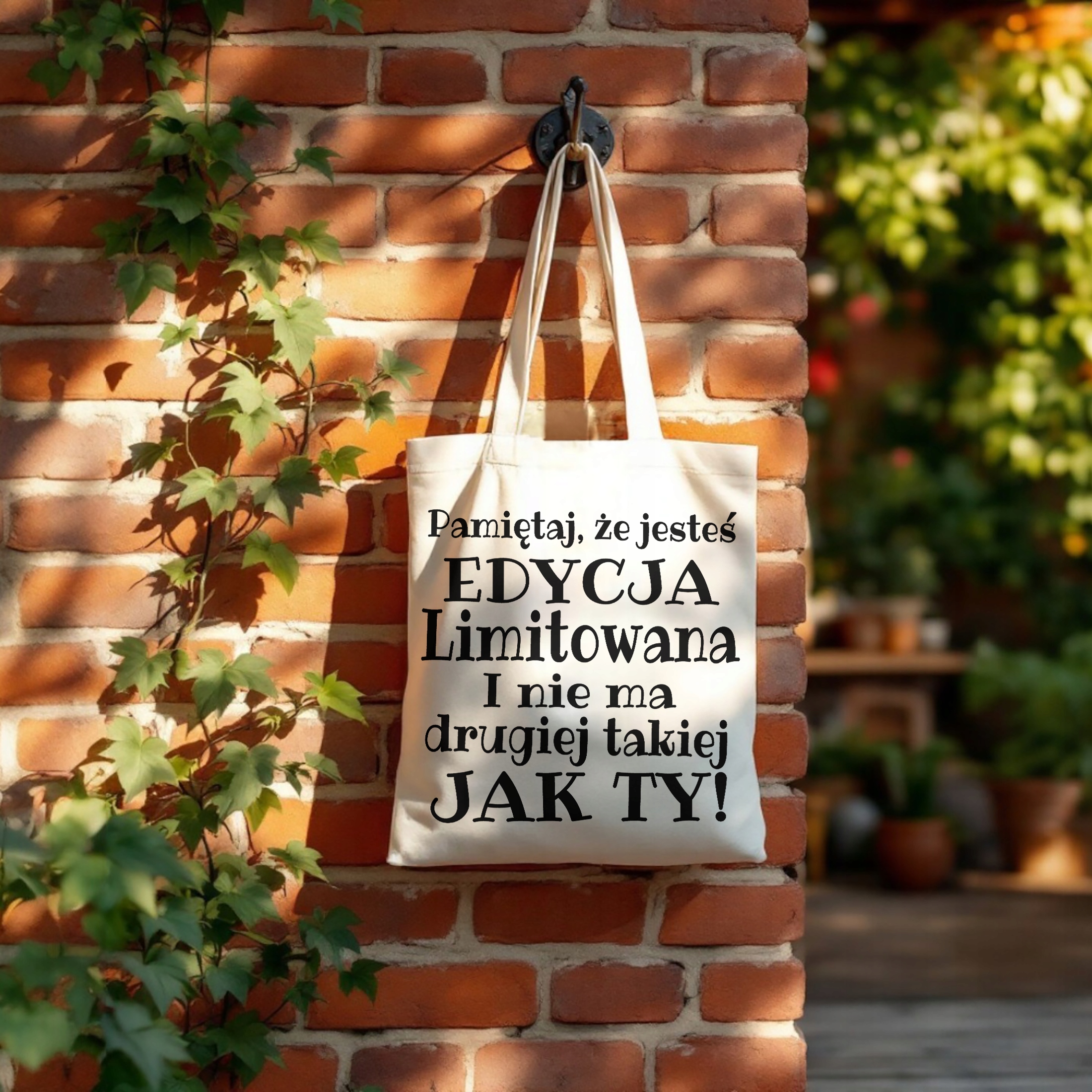 Torba bawełniana na zakupy Edycja Limitowana Zabawny Prezent