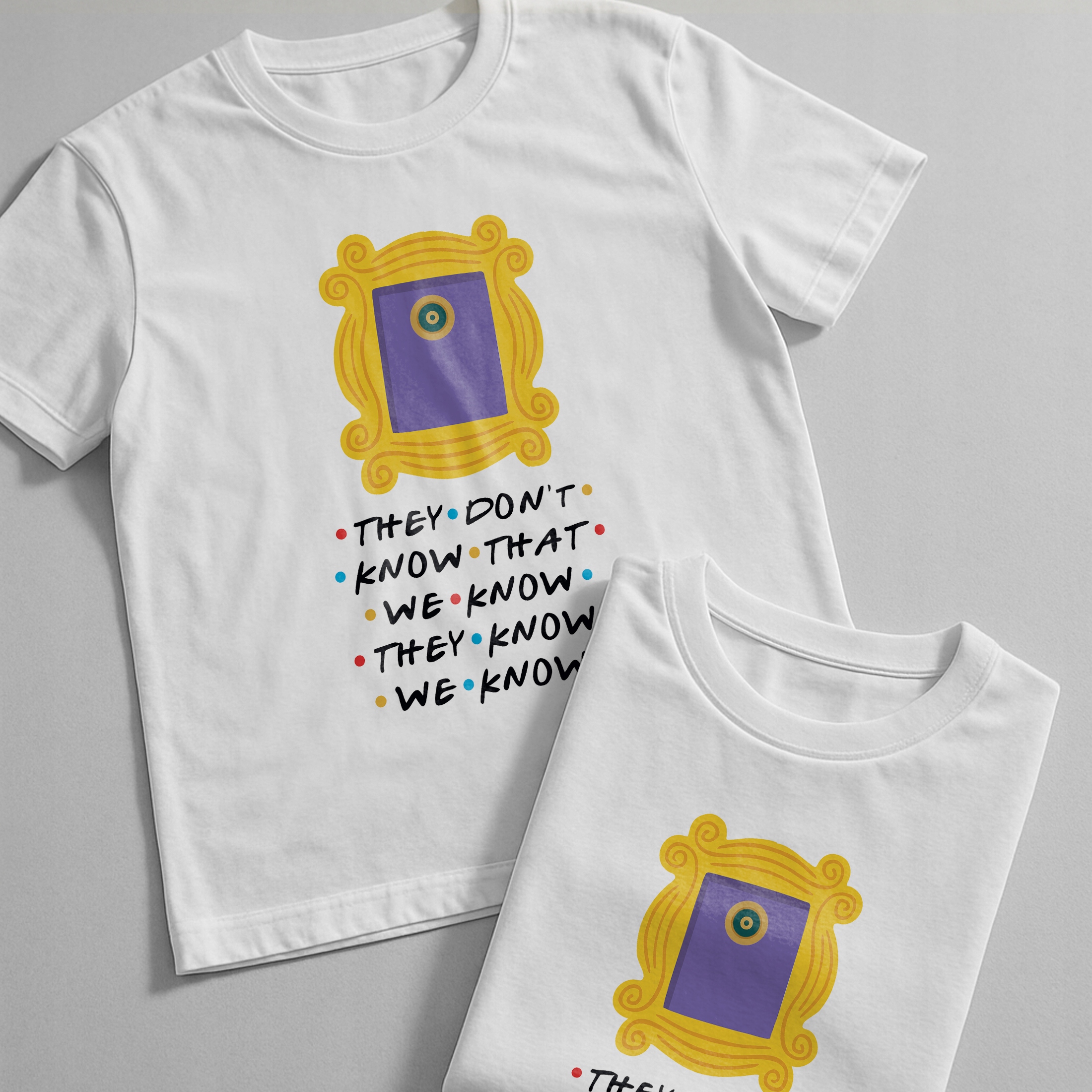 Koszulka biała męska Friends Przyjaciele Dla Fanów Serialu r. 3XL