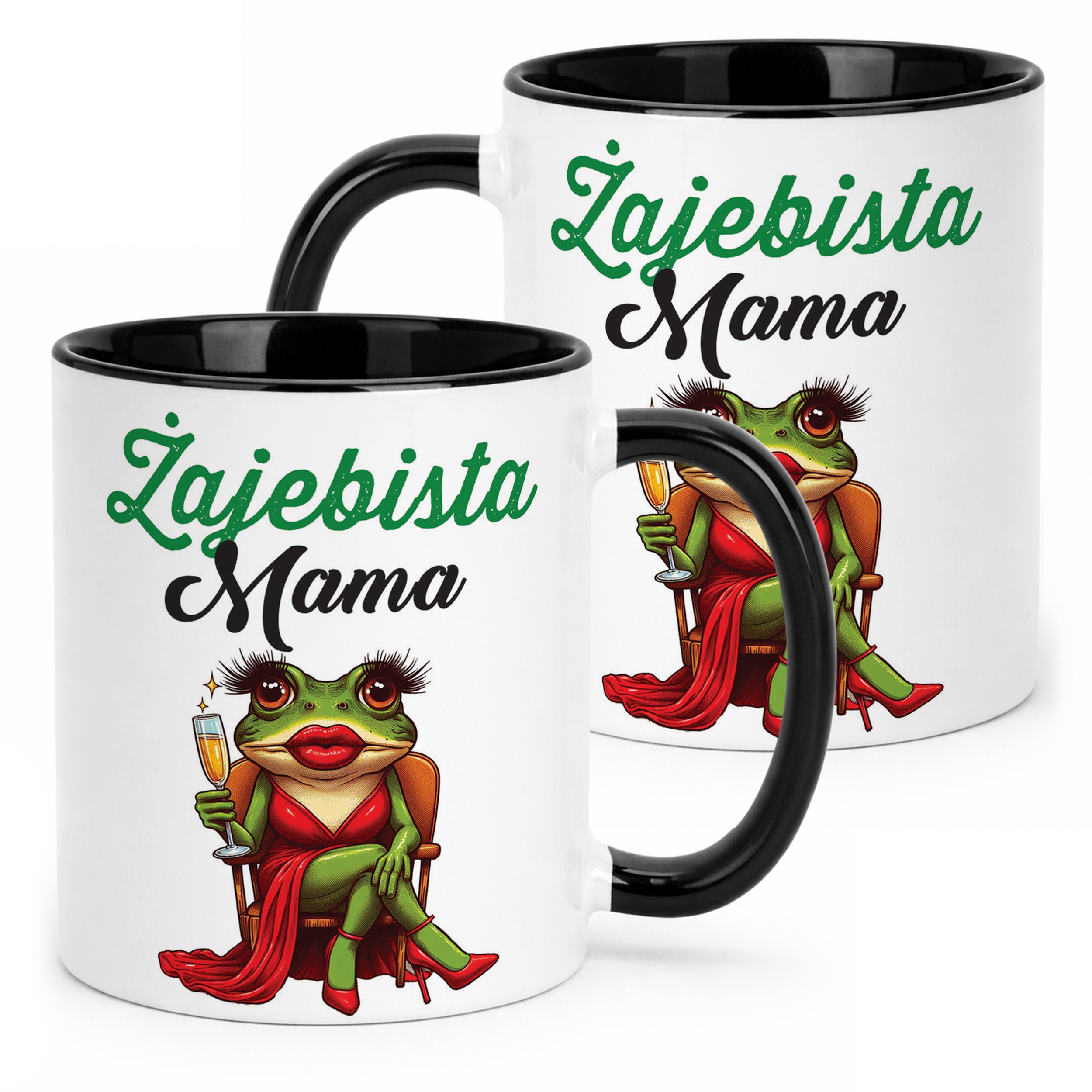 Kubek Czarny Dzień Matki Dla Mamy Prezent Najlepsza Mama