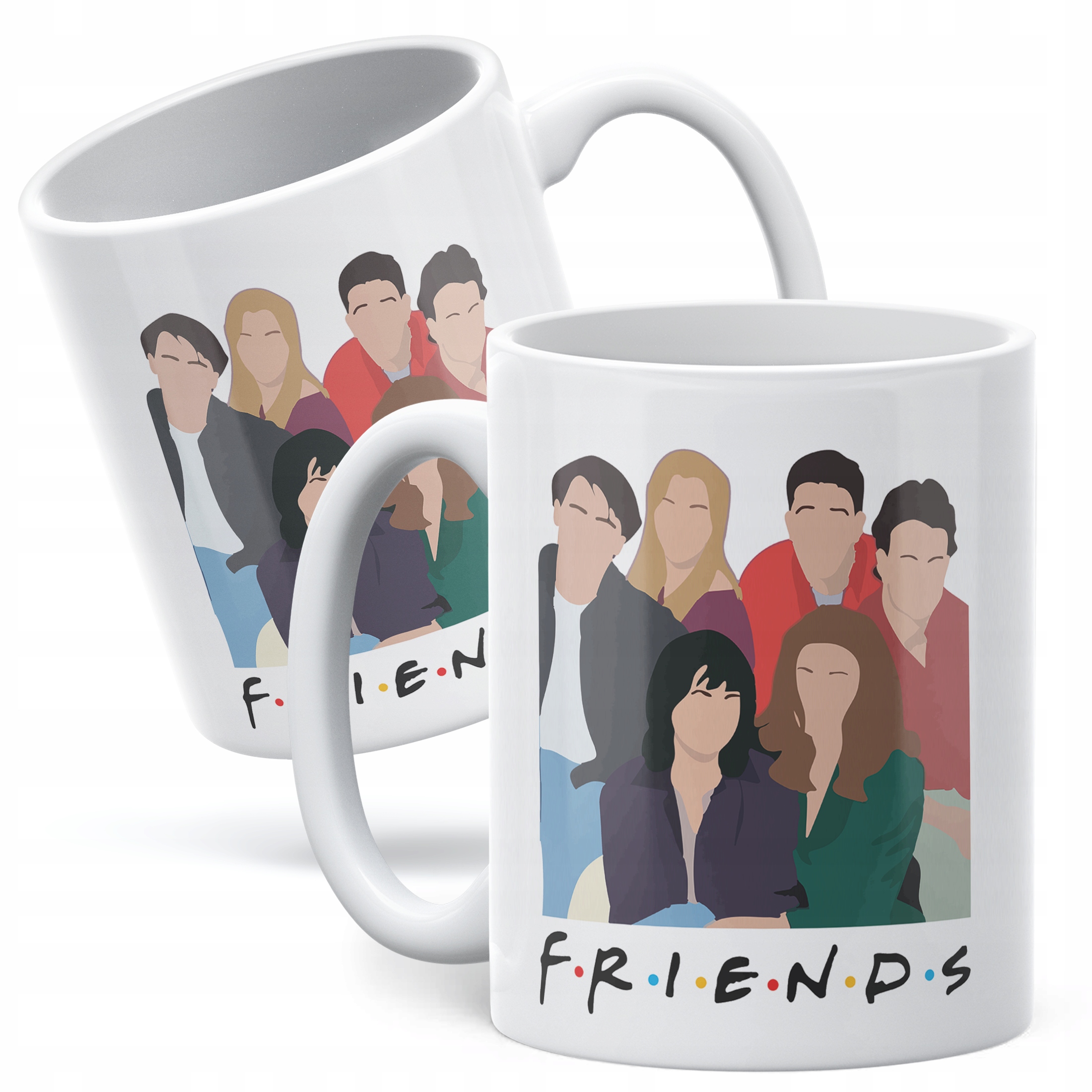 Kubek ceramiczny Friends Przyjaciele Dla Fanów Serialu Prezent Upominek