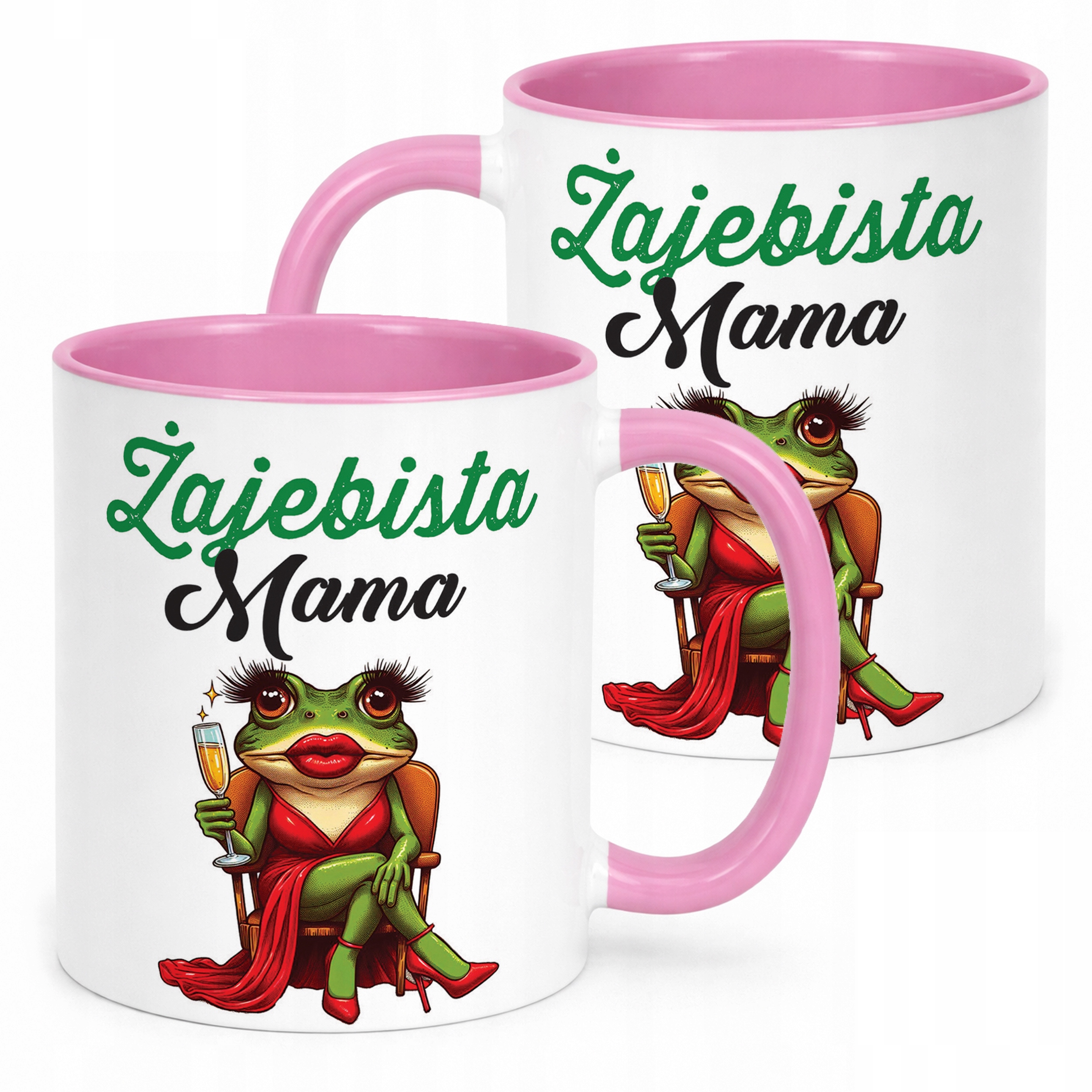 Kubek Różowy Dzień Matki Dla Mamy Prezent Najlepsza Mama