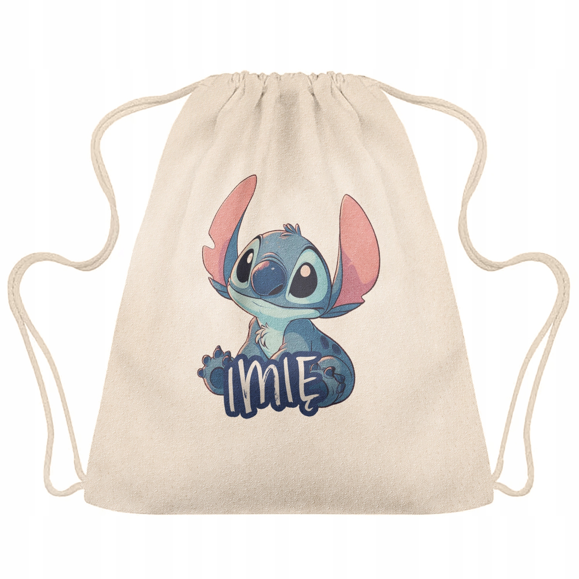 Plecak bawełniany Z imieniem Lilo i Stitch Dla Dzieci Do Szkoły Przedszkola