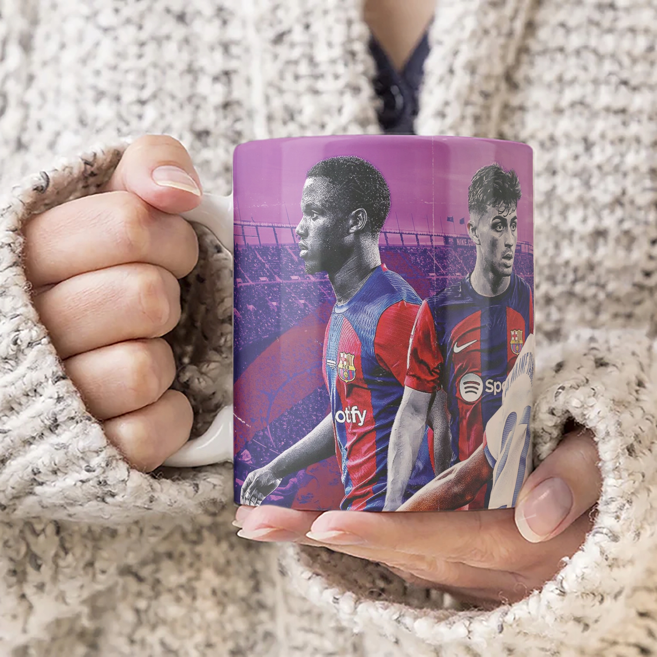 Kubek Lamine Yamal dla fanów Barcelona Barca dla kibica na prezent