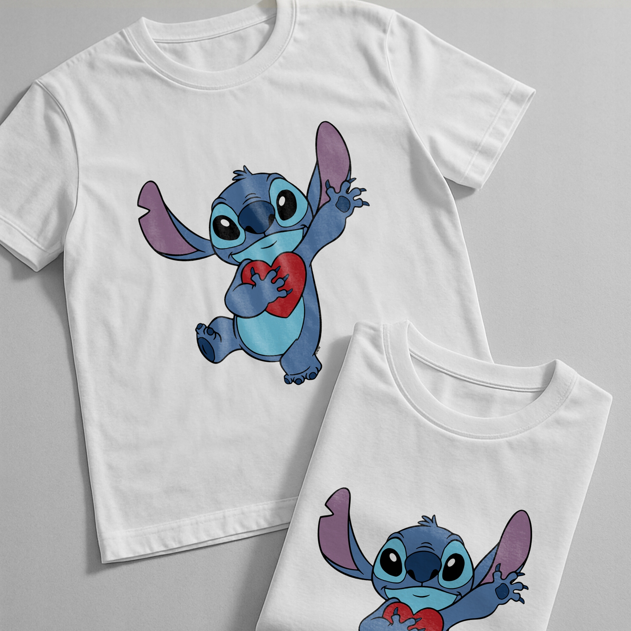 Koszulka biała dziecięca Stitch Lilo i Stich Dla Fanów