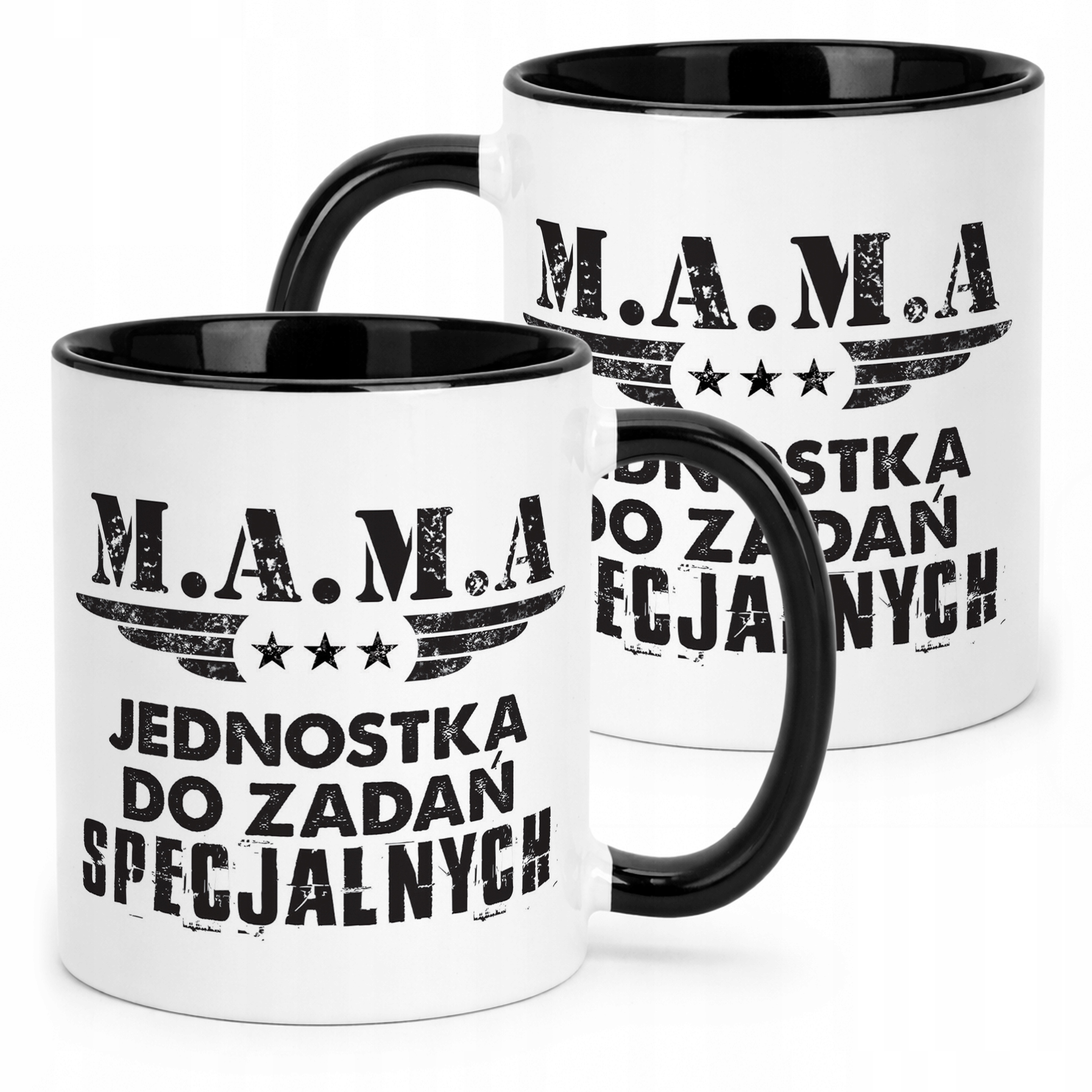 Kubek Czarny Dzień Matki Dla Mamy Prezent Mama Jednostka Do Zadań