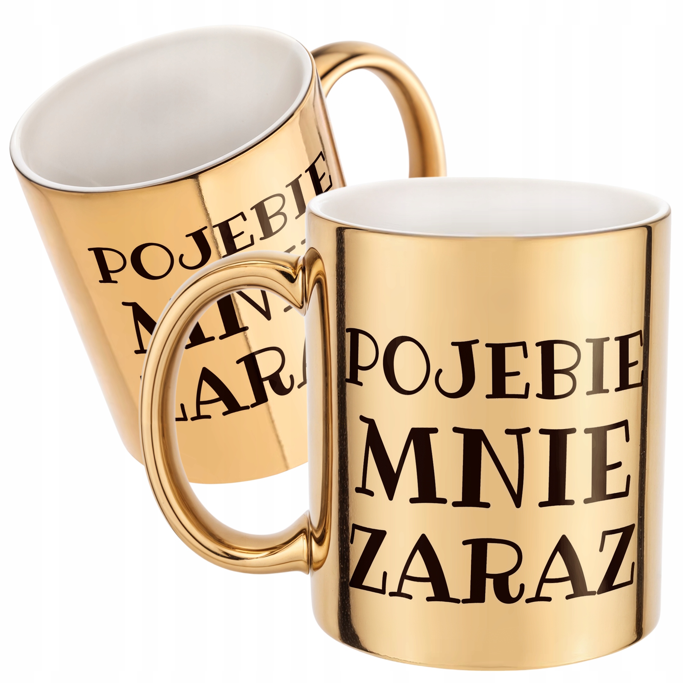 Złoty Kubek P**ebie Mnie Zaraz Śmieszny Zabawny Prezent