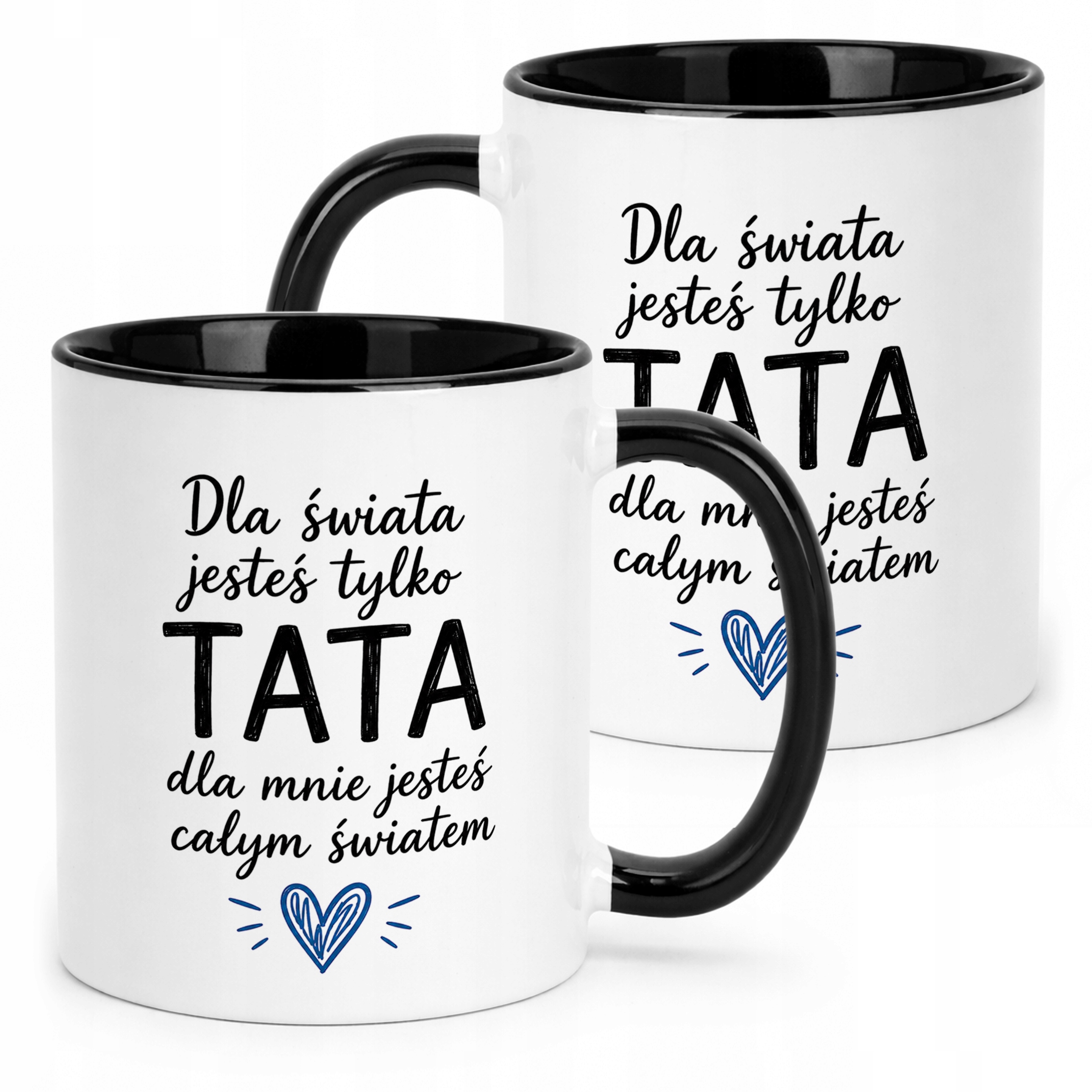 Kubek Czarny Dzień Ojca prezent dla tatusia upominek