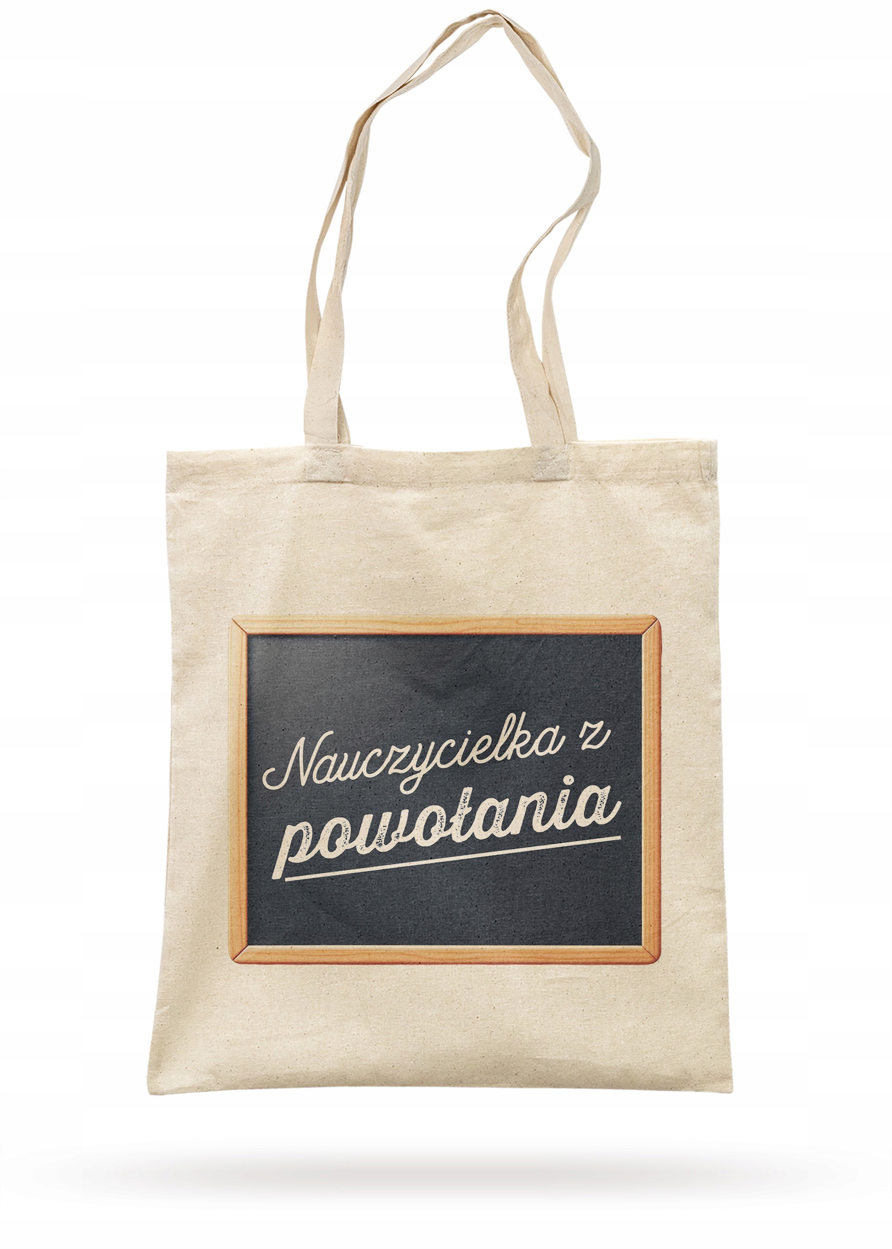 Torba bawełniana Dzień Nauczyciela Nauczycielka z powołania Prezent