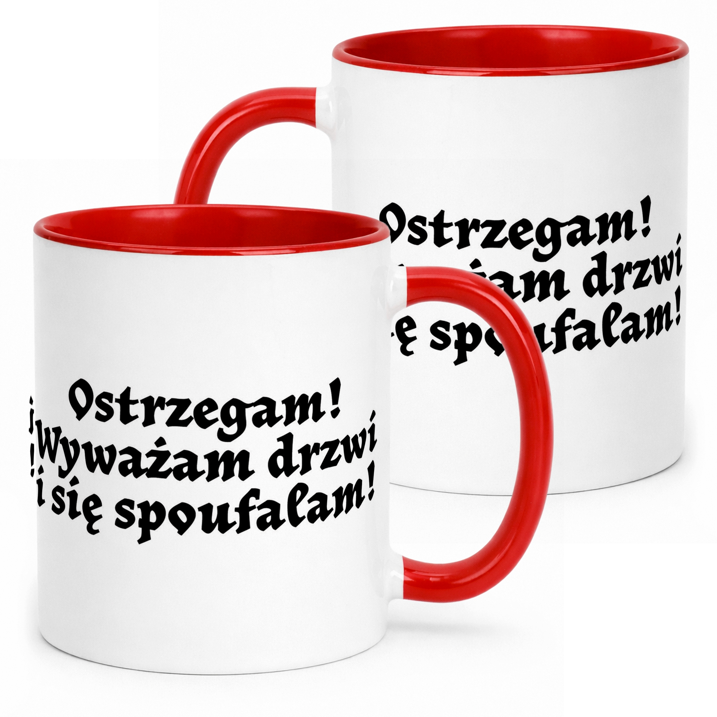 Kubek ceramiczny 1670 Wyważam Drzwi Dla Fanów Serialu Prezent