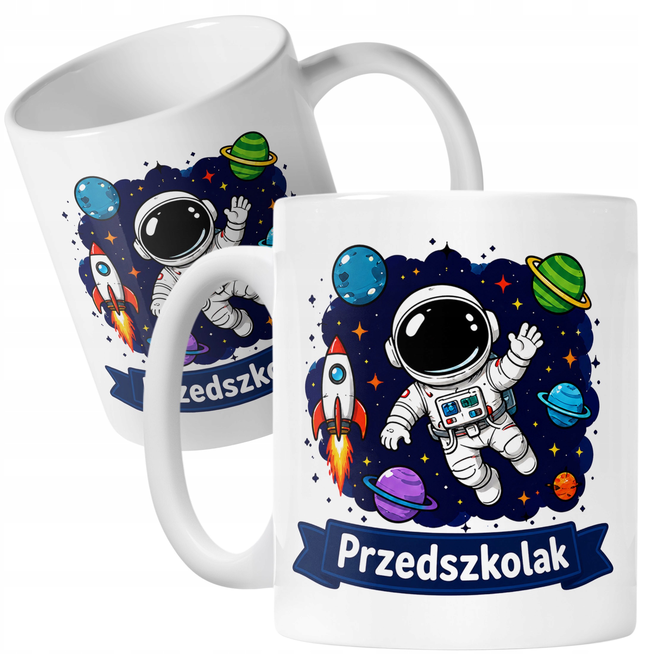 Zestaw Plecak Worek Kubek Z Nadrukiem Przedszkolak Szkoła Dla Dzieci