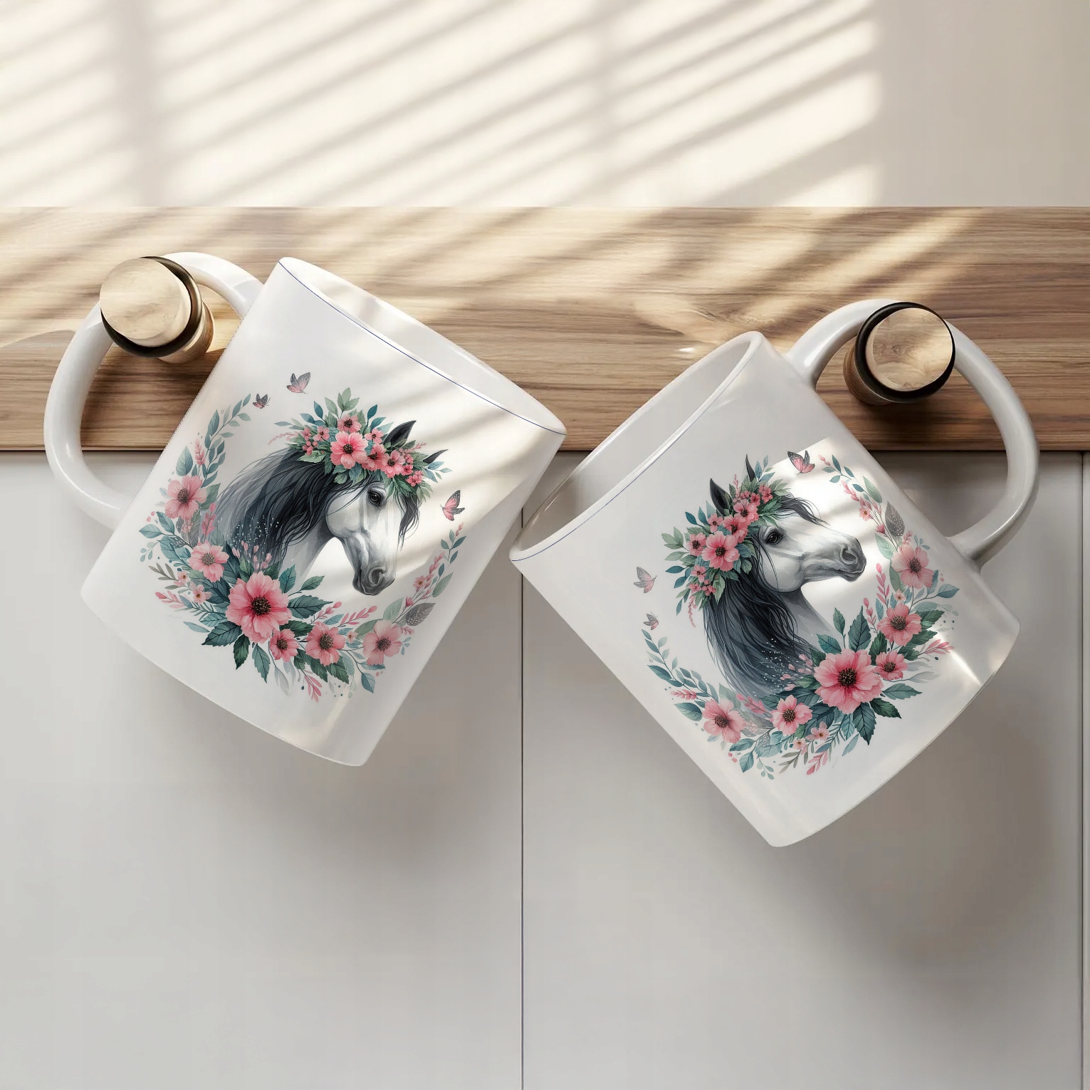 Kubek ceramiczny Z Koniem Koń Słodki Dla Dzieci Dla Koniar Prezent