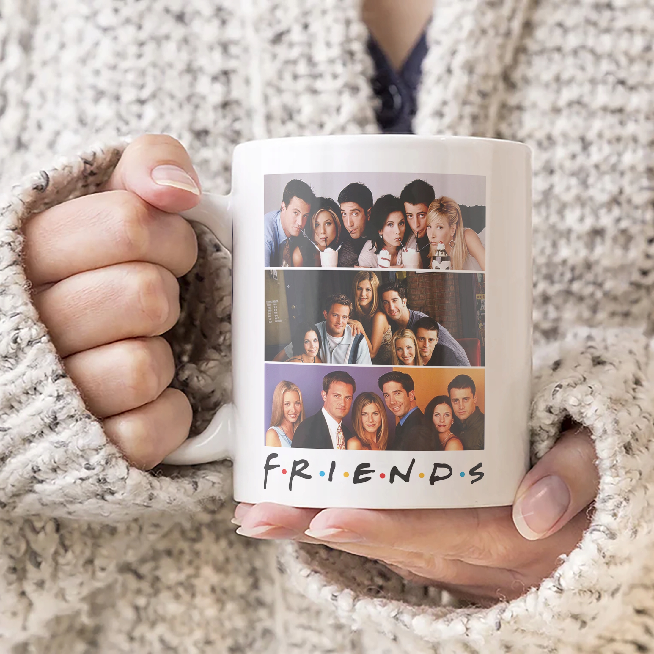 Kubek ceramiczny Friends Przyjaciele Dla Fanów Serialu Prezent Upominek