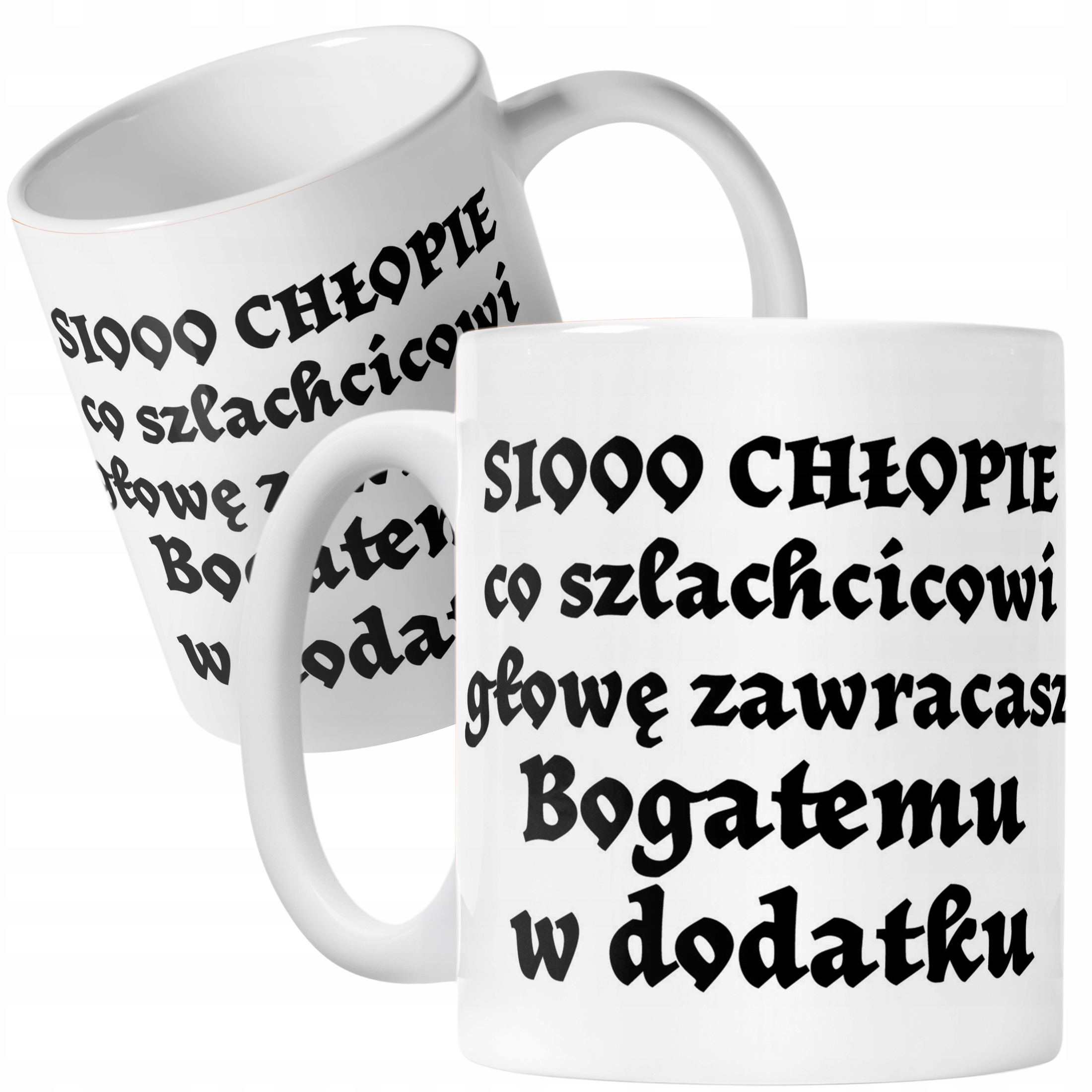 Kubek ceramiczny 1670 Sio Chłopie Dla Fanów Serialu Prezent