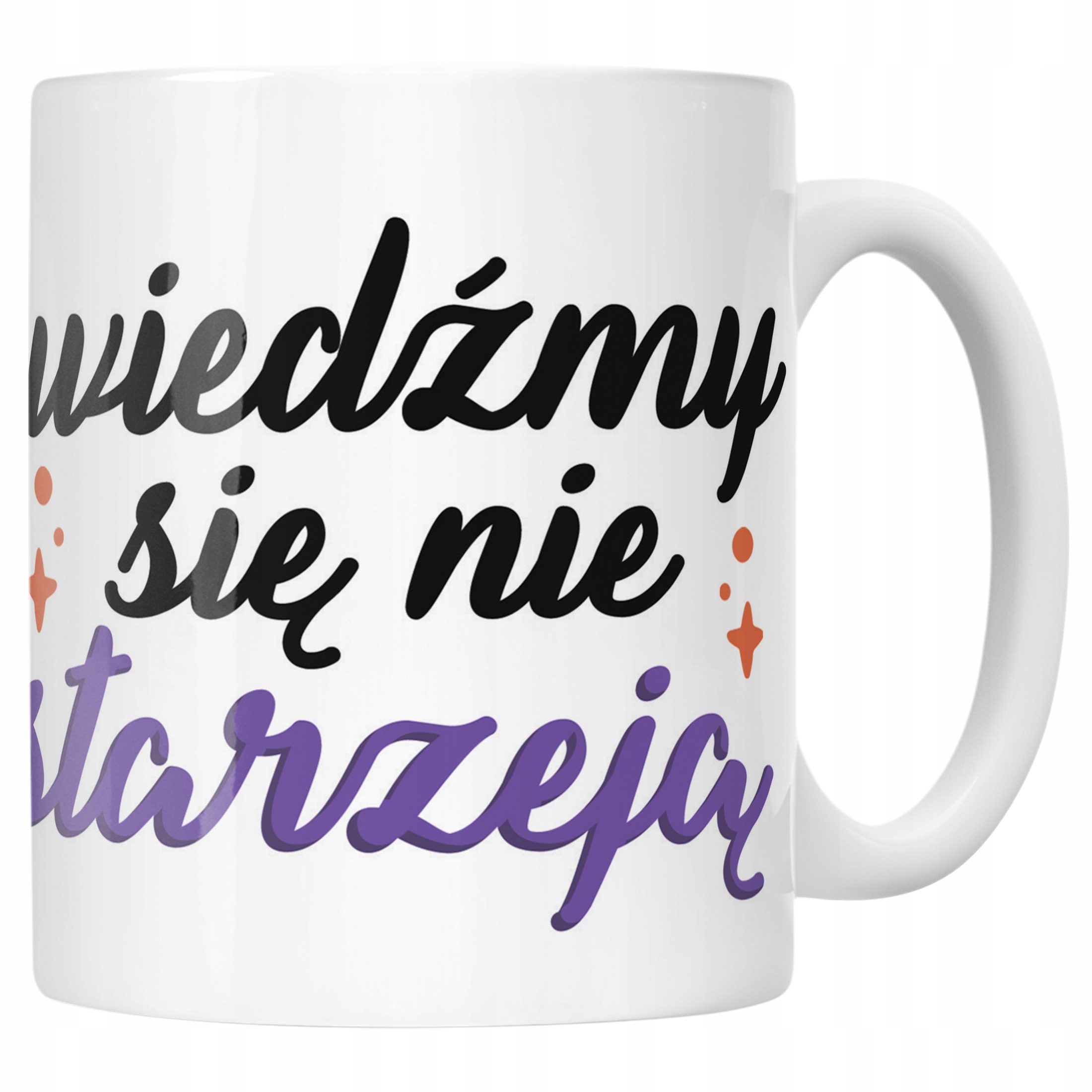 Kubek ceramiczny Halloween Wiedźmy Się Nie Starzeją Dla Kobiety Prezent