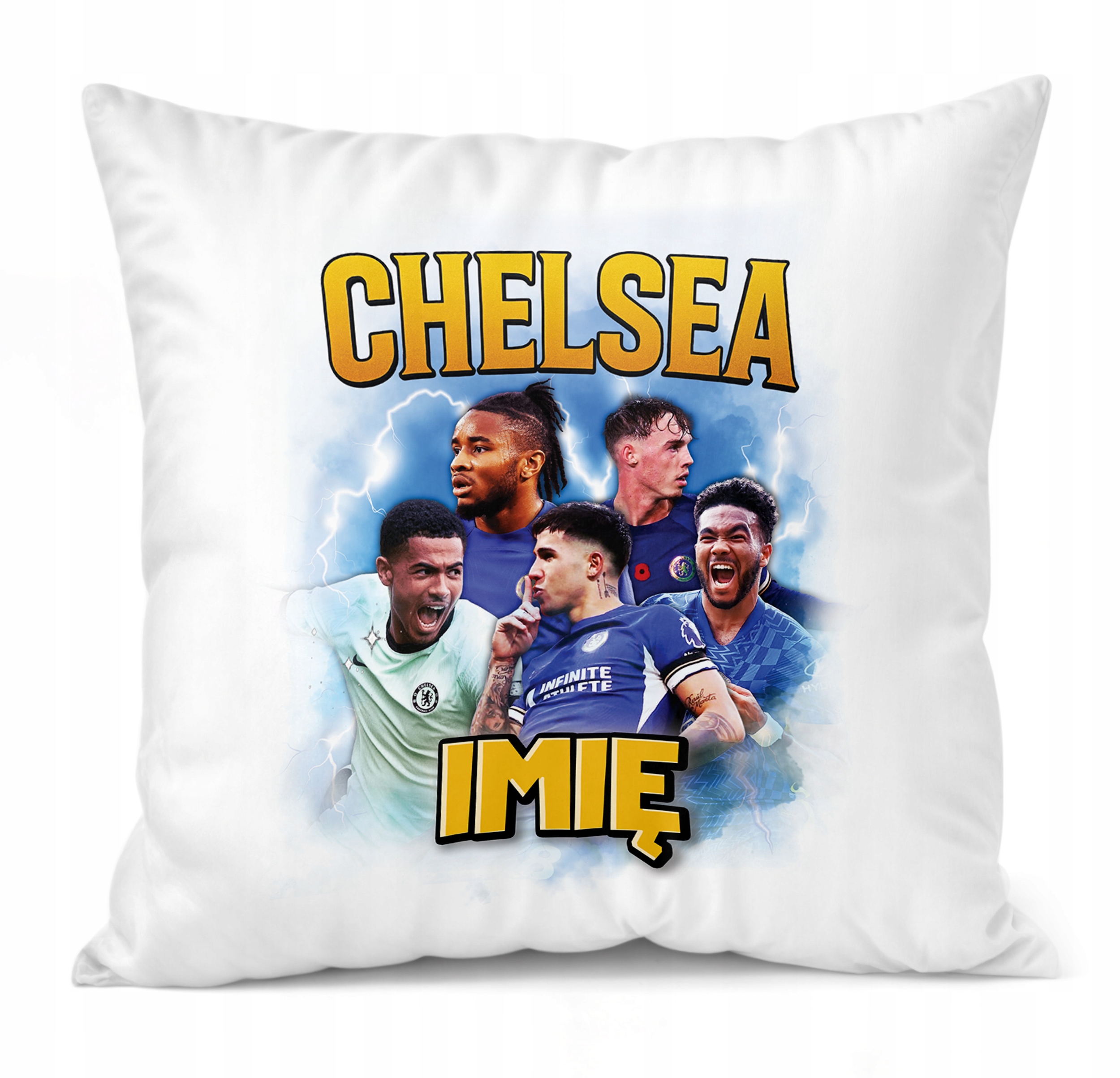 Zestaw personalizowany Kubek + Poduszka Chelsea Palmer Fernández James