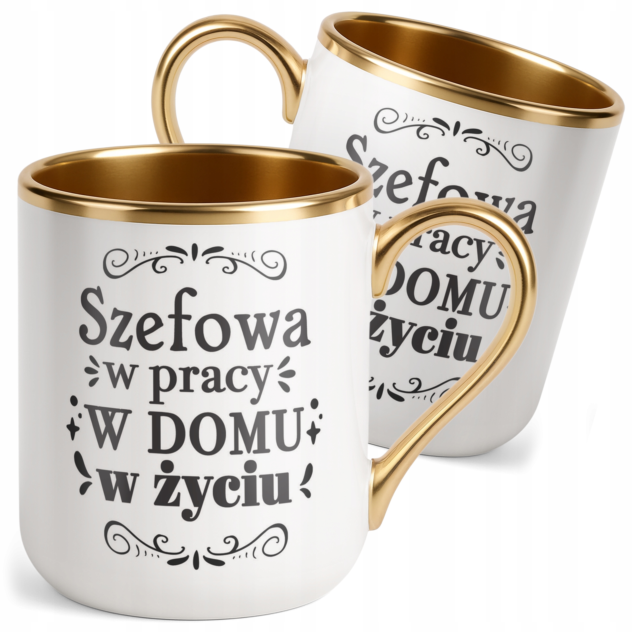 Kubek Premium Złoty Dzień Kobiet Zabawny Prezent Upominek Dla Kobiety