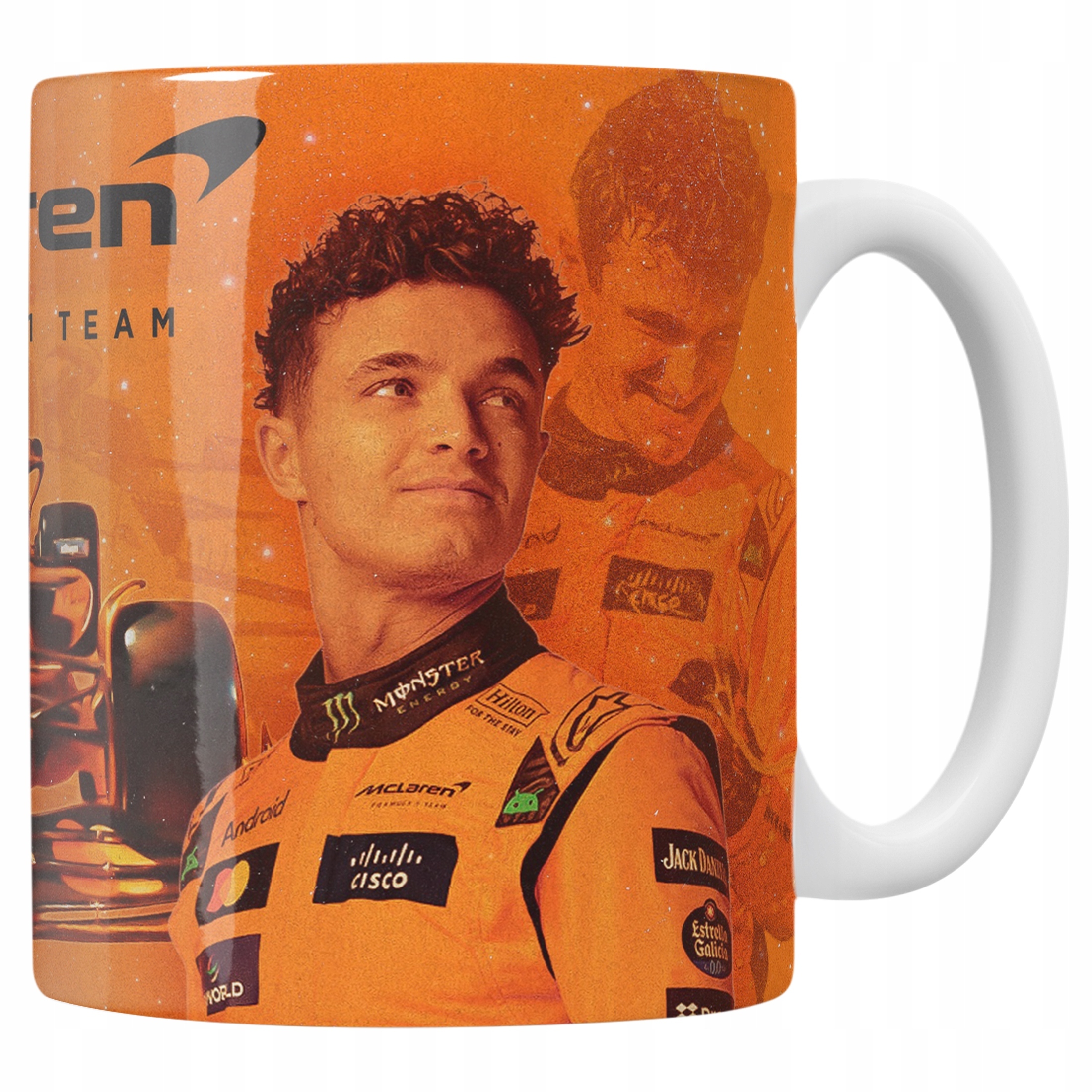 Kubek ceramiczny McLaren Formuła 1 Piastri Norris