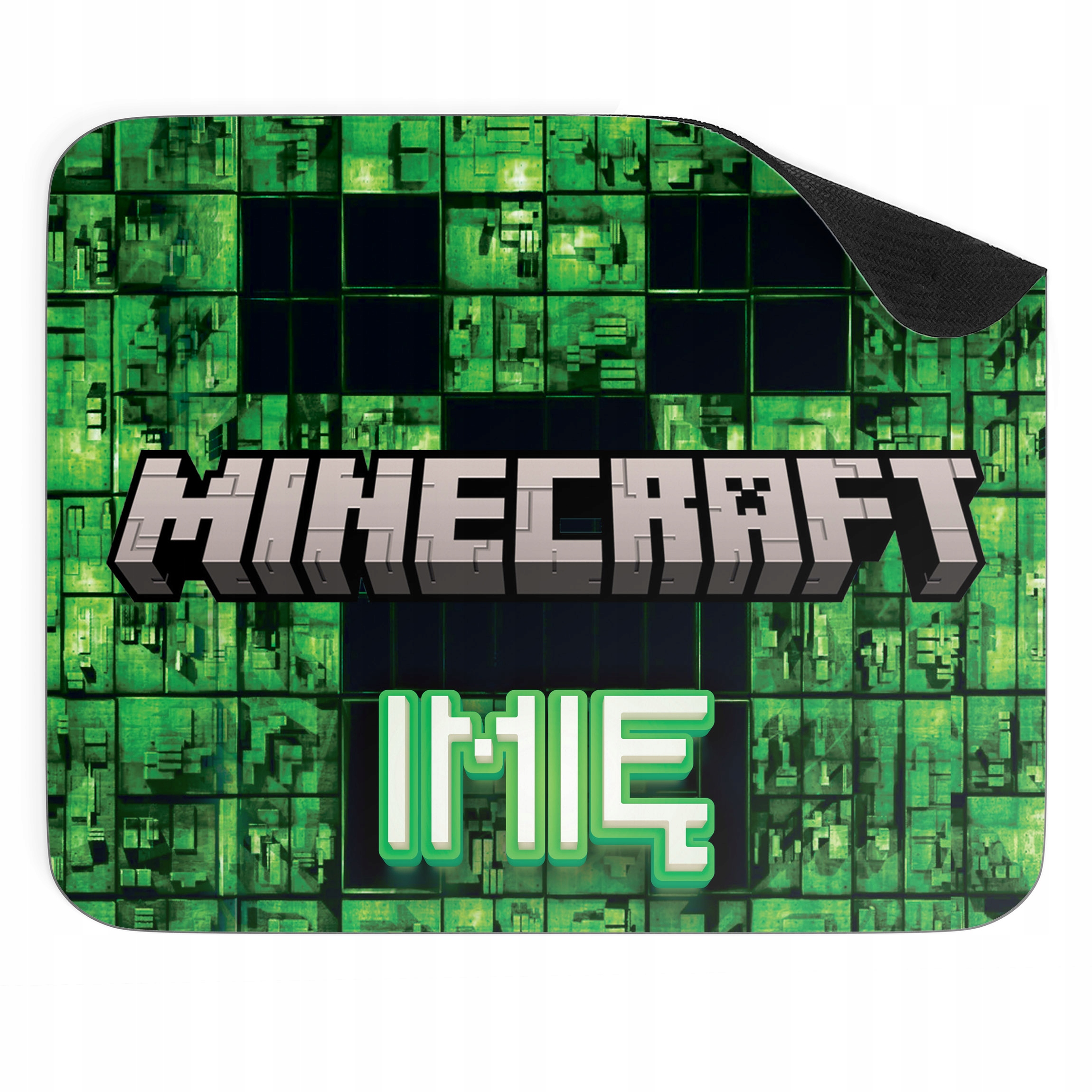 Zestaw Z Imieniem kubek + podkładka pod mysz 22×18 cm MINECRAFT Dla Gracza