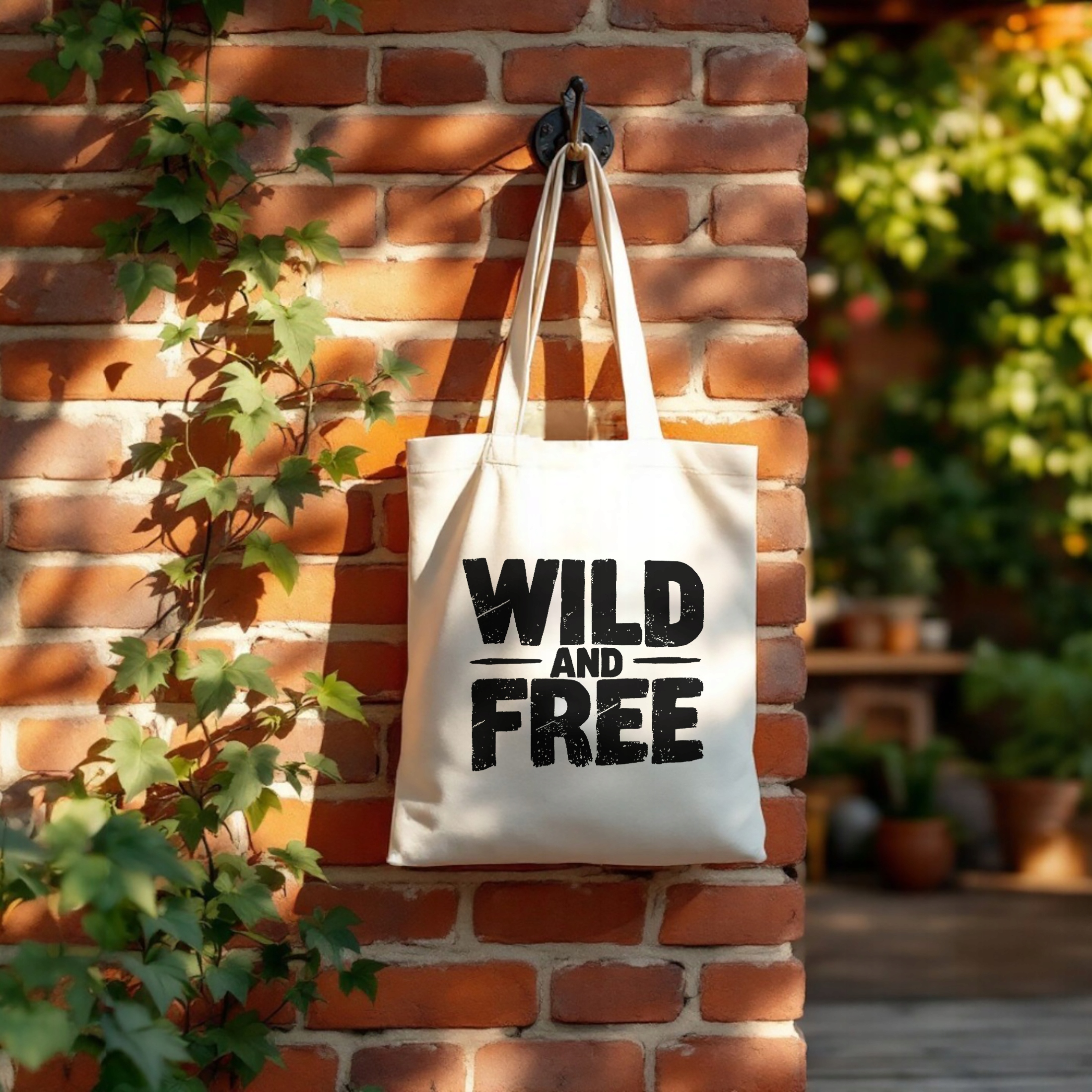 Torba bawełniana na zakupy Wild And Free Prezent