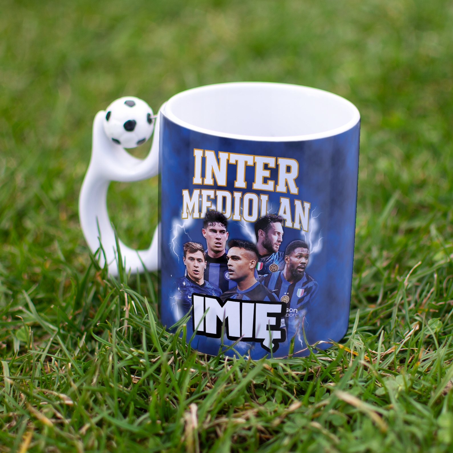 Kubek piłkarski personalizowany Inter Mediolan Martínez Barella