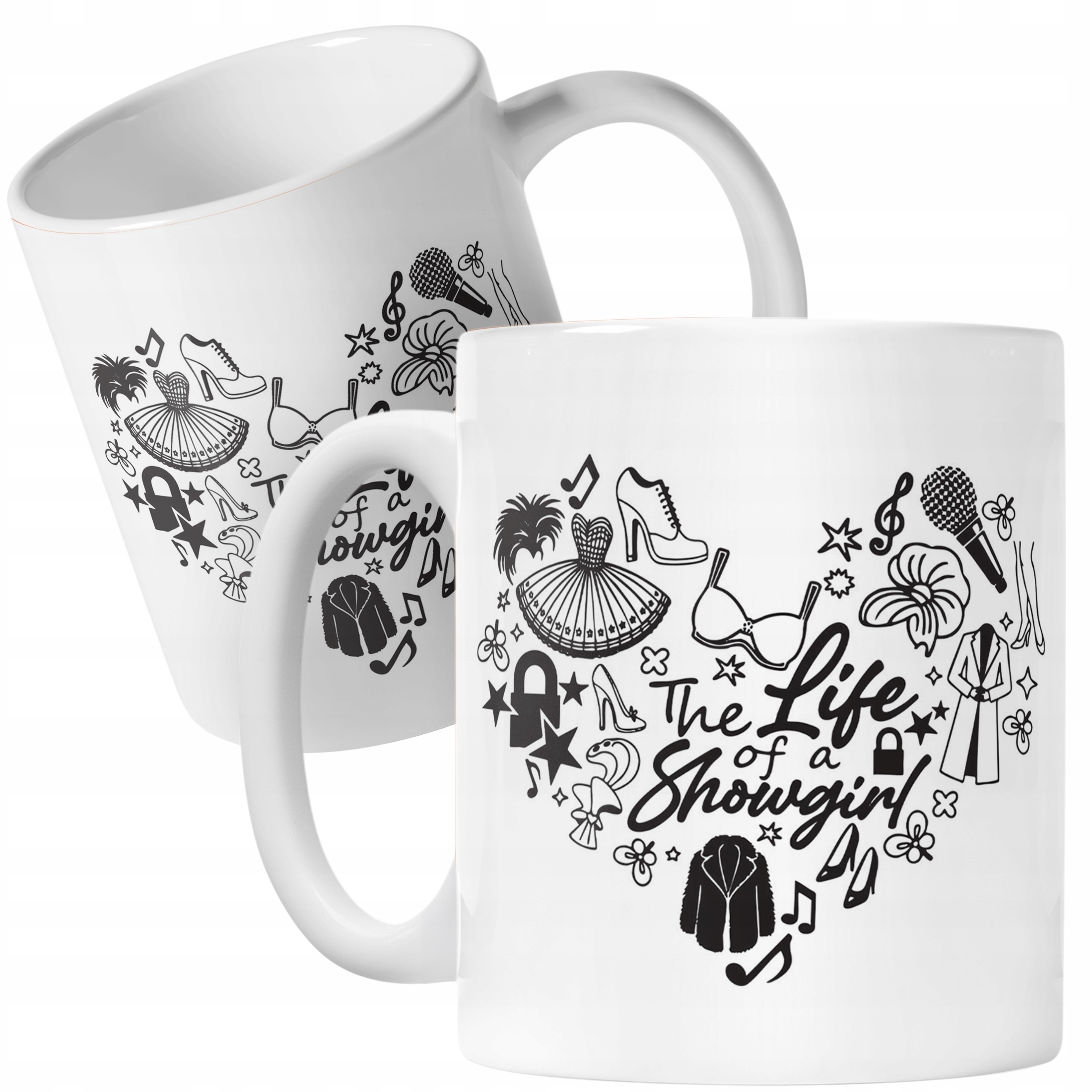 Kubek ceramiczny Taylor Swift The Life Of A Showgirl Dla Fanów Prezent