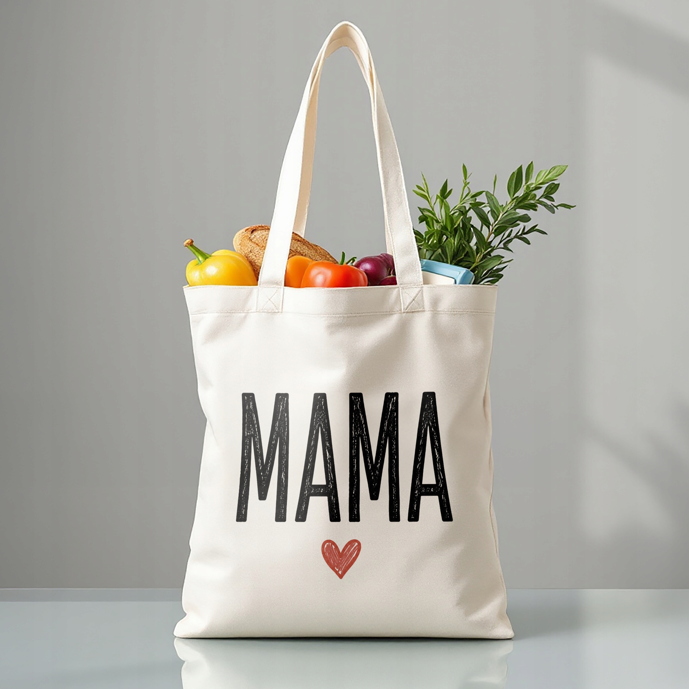 Torba dla mamy bawełniana premium prezent na Dzień Matki modny prezent