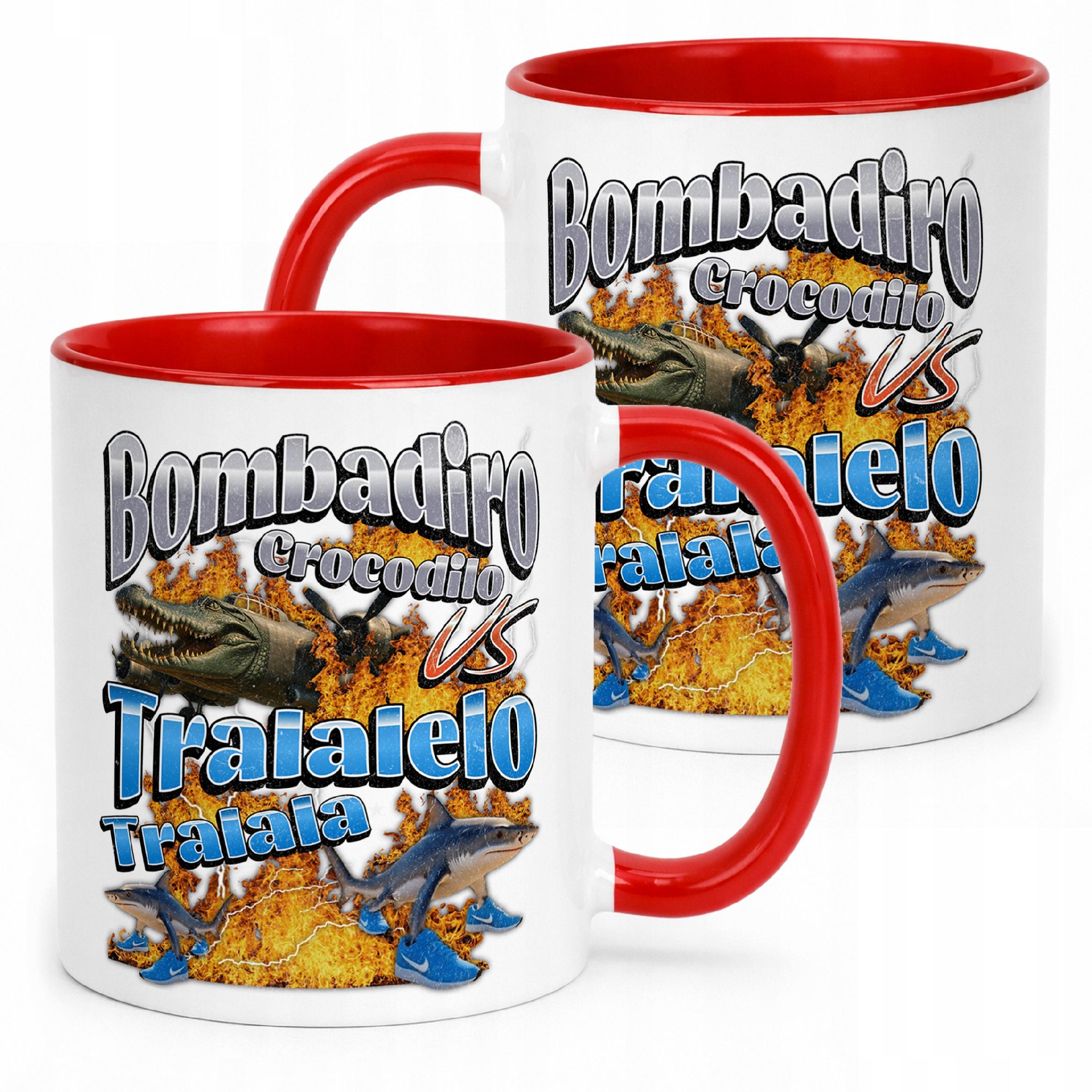 Kubek ceramiczny Bombardino Tralala viral tiktok mem
