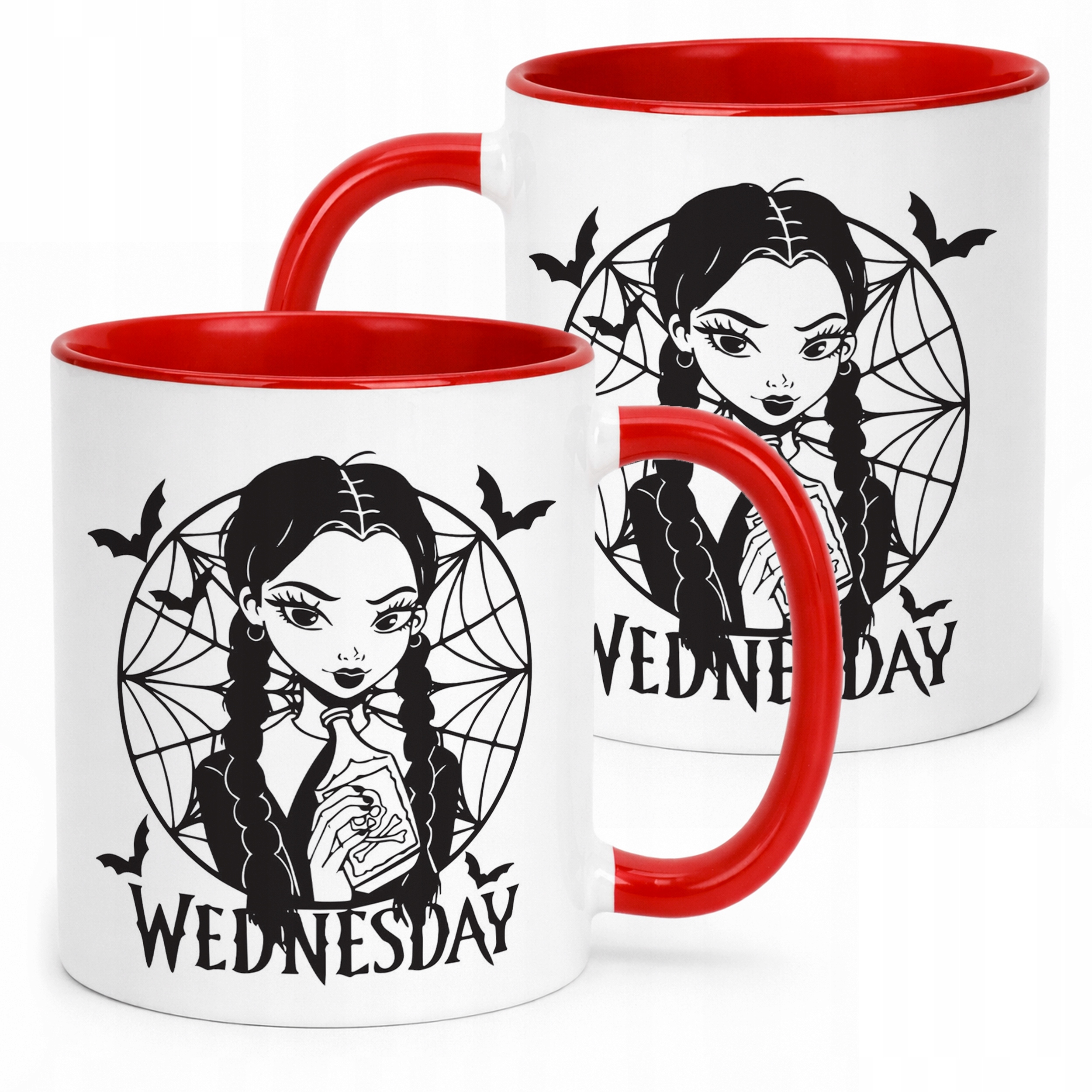 Kubek ceramiczny Nevermore Wednesday Addams Dla Fanów Prezent