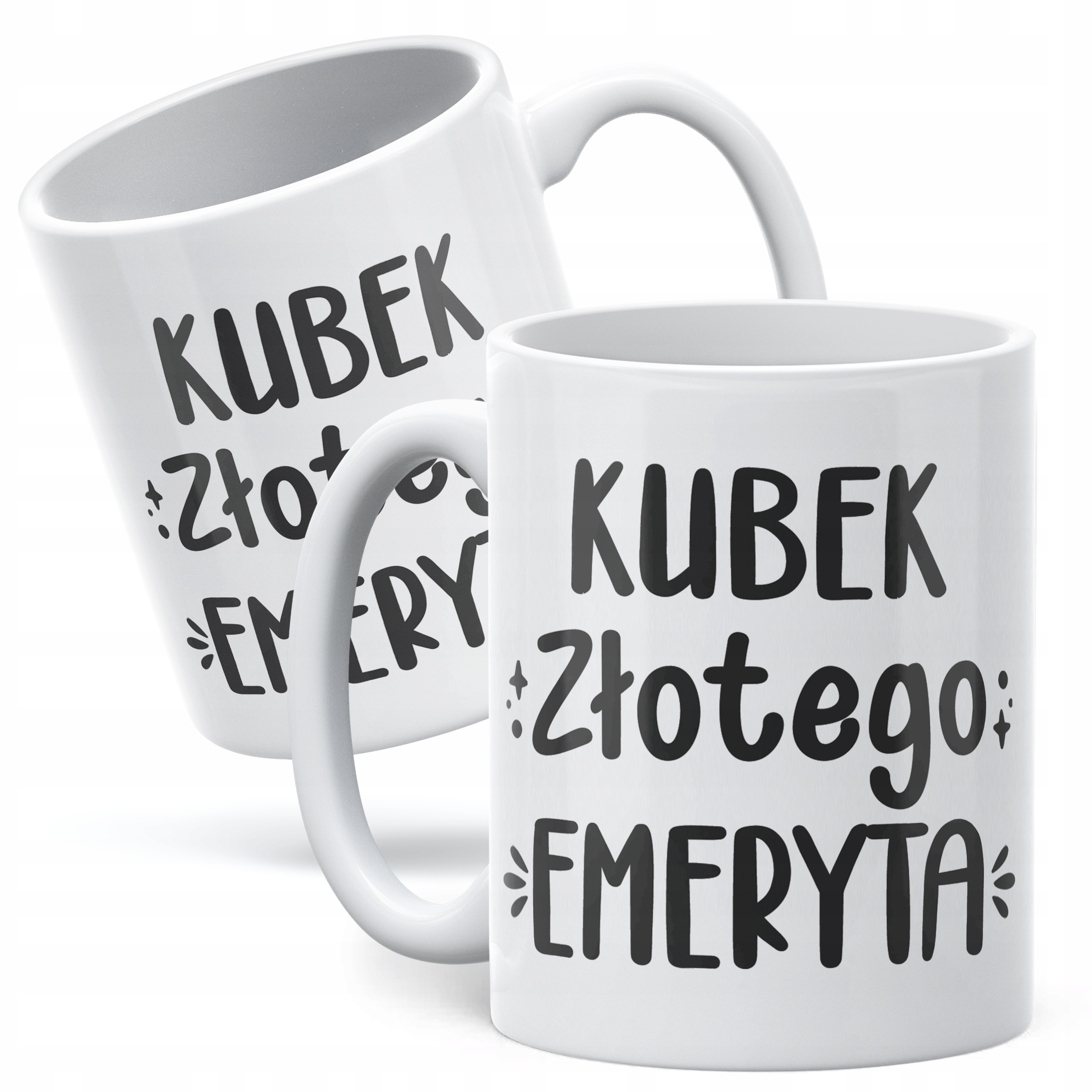 Kubek ceramiczny z okazji Emerytury Dla Emeryta Prezent Upominek