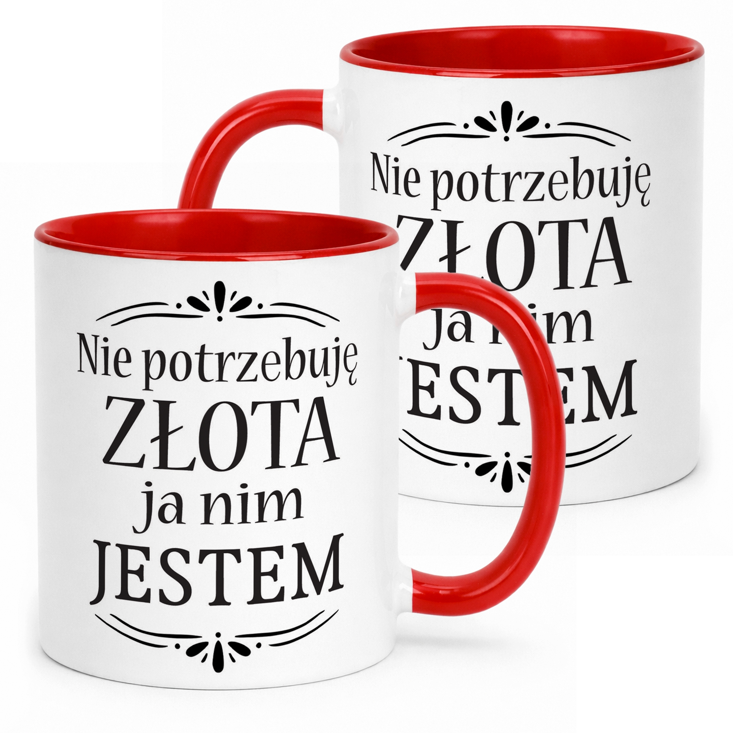 Kubek Czerwony Dzień Kobiet Dla Kobiety Dziewczyny Prezent Upominek