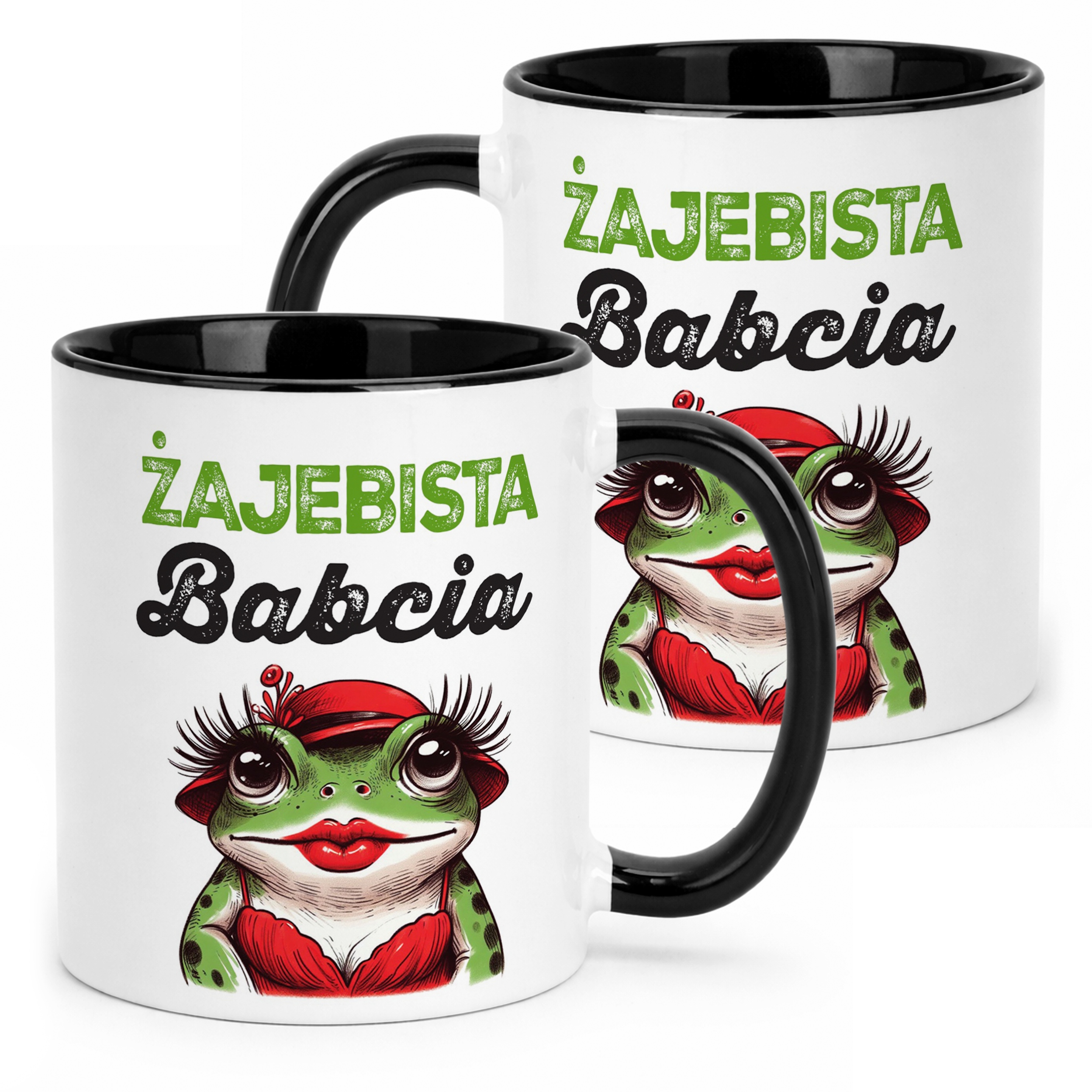Kubek Czarny Dzień Babci Dla Babci Prezent Upominek