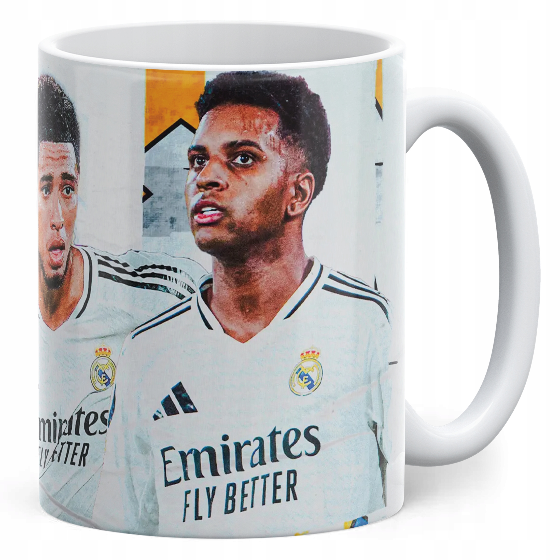 Kubek Vinicius Jr Rodrygo dla fanów Real Madryt dla kibica na prezent