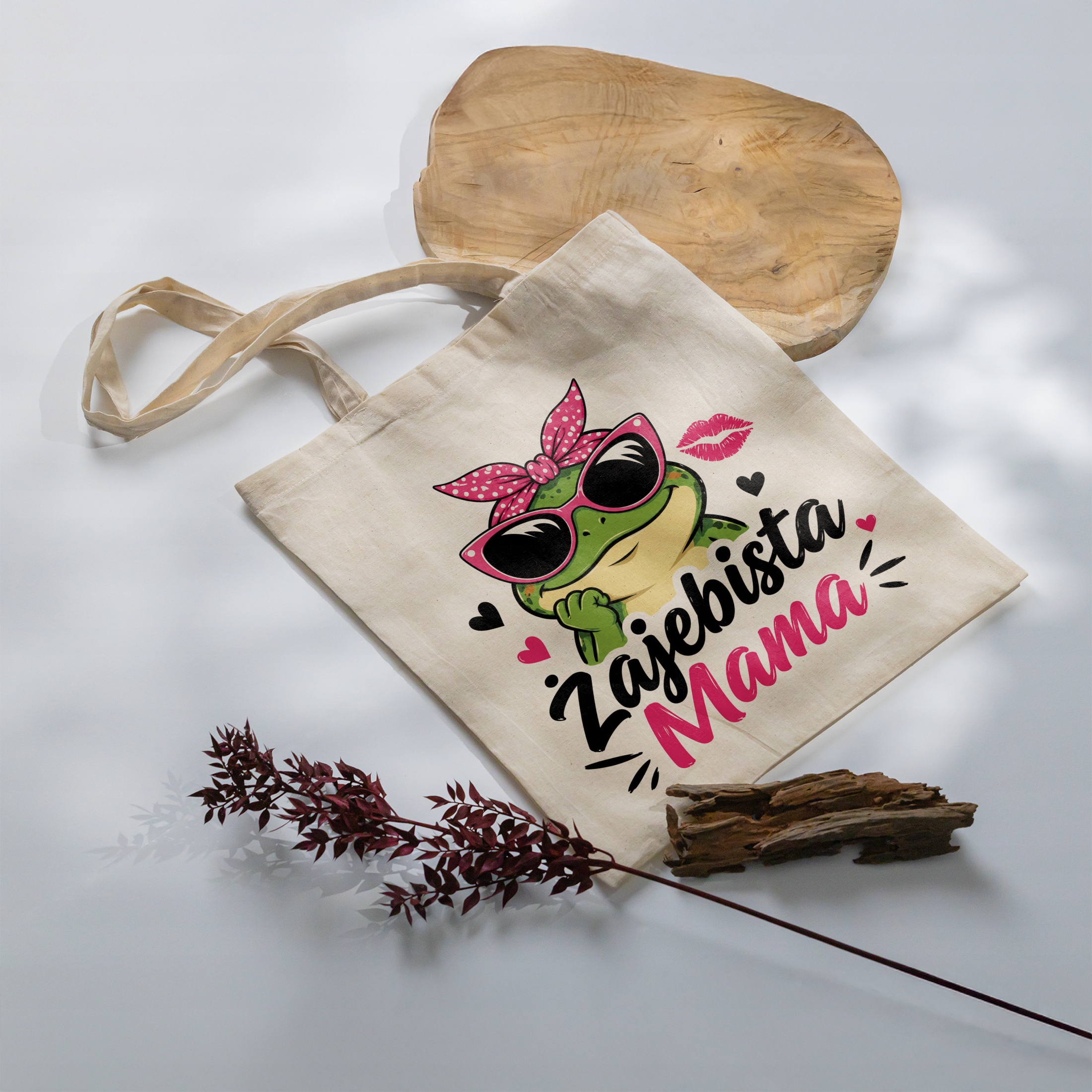 Dzień Matki prezent dla mamy torba bawełniana fajny upominek dla mamy